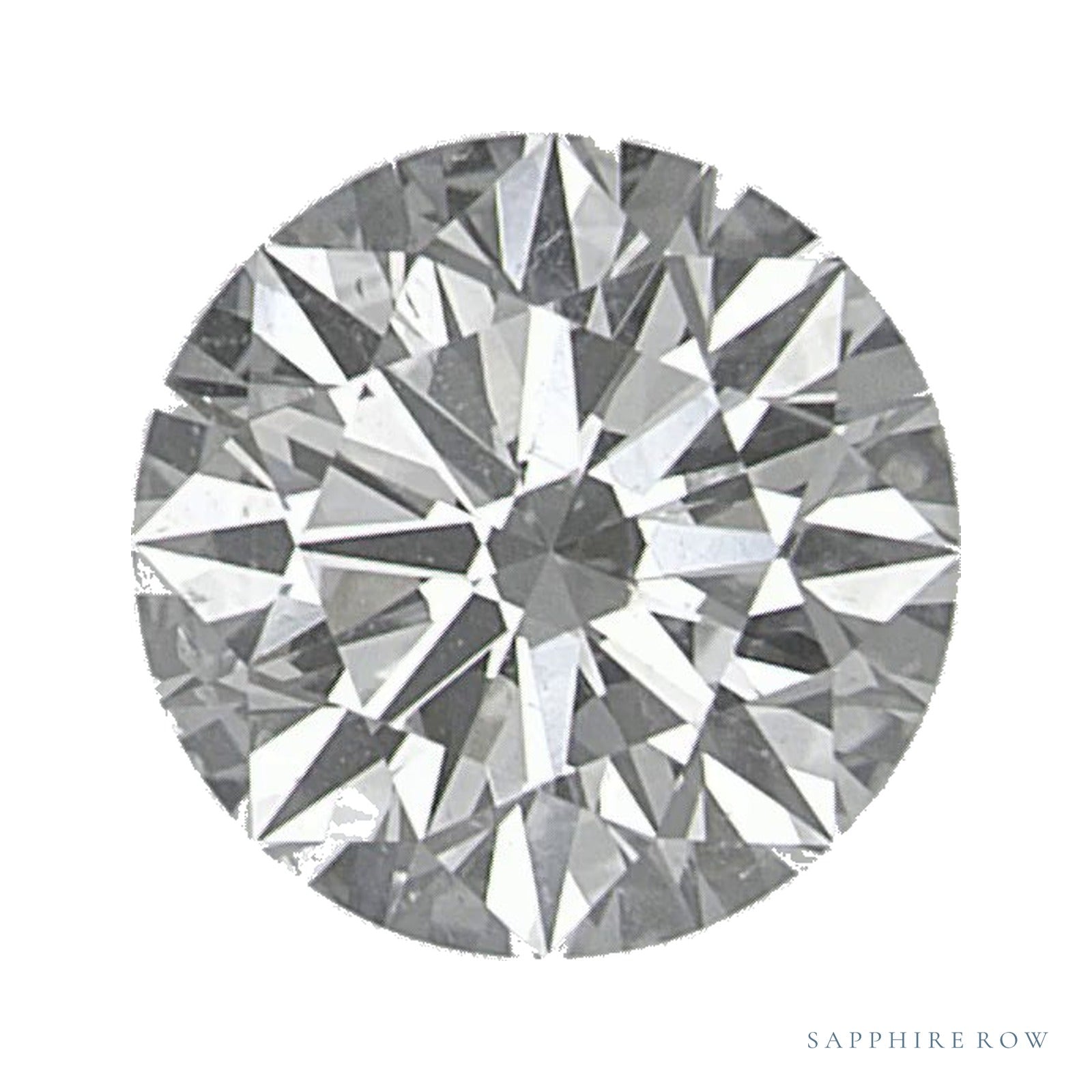 1.01 ct Natural Diamond – H SI2 – Round Cut – GIA Certified — Sapphire Row · cut4