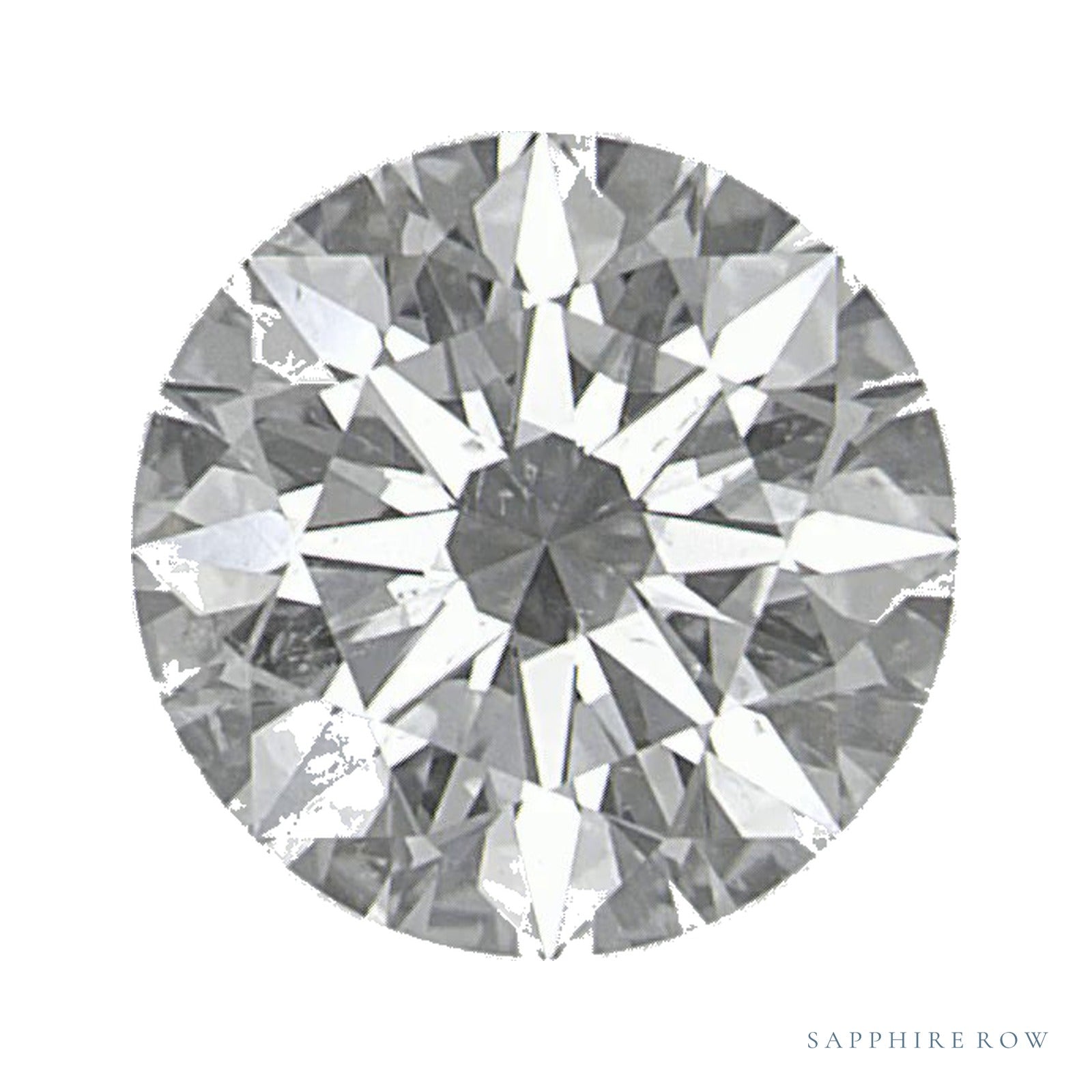 1.01 ct Natural Diamond – H SI2 – Round Cut – GIA Certified — Sapphire Row · cut4
