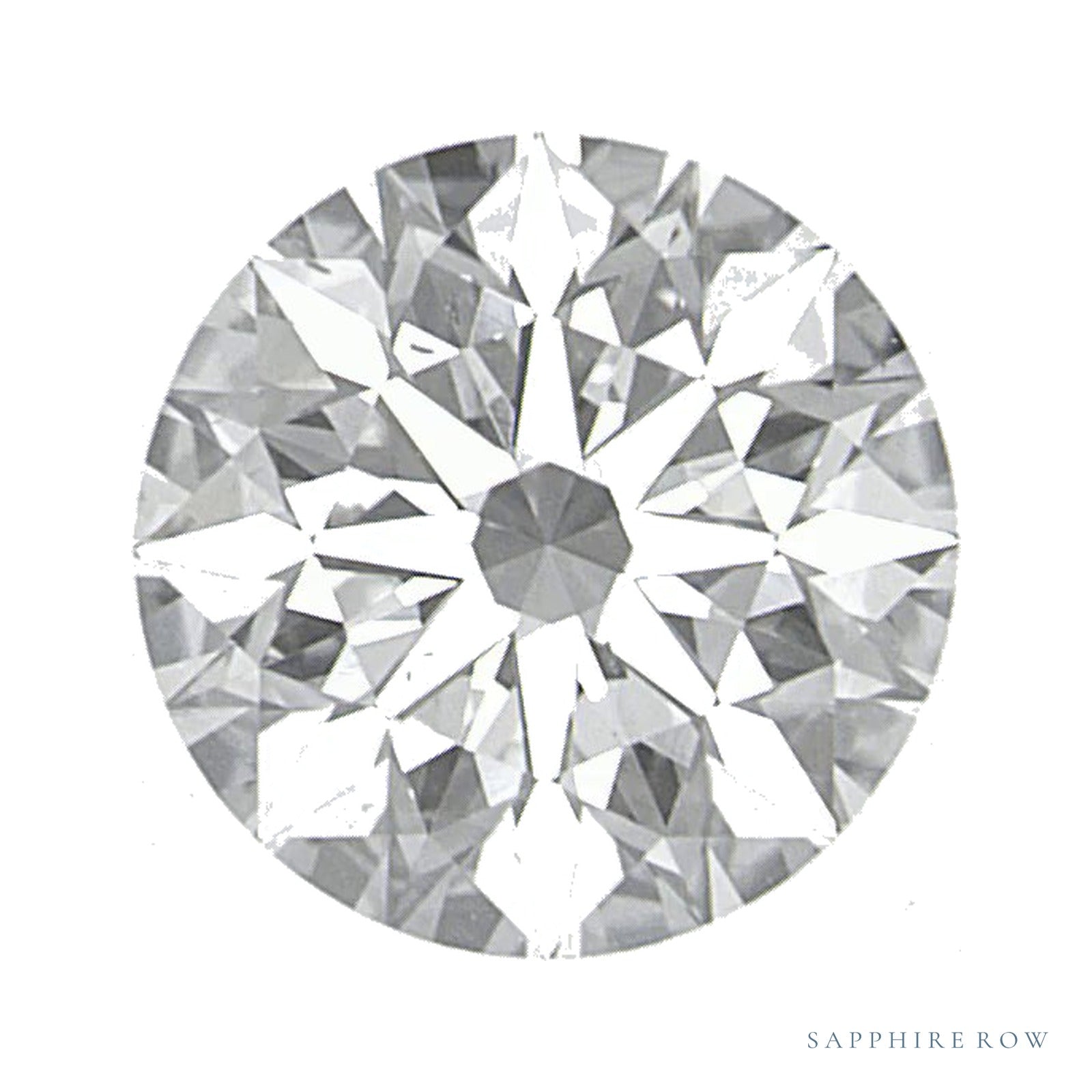 1.00 ct Natural Diamond – G SI1 – Round Cut – GIA Certified — Sapphire Row · cut4