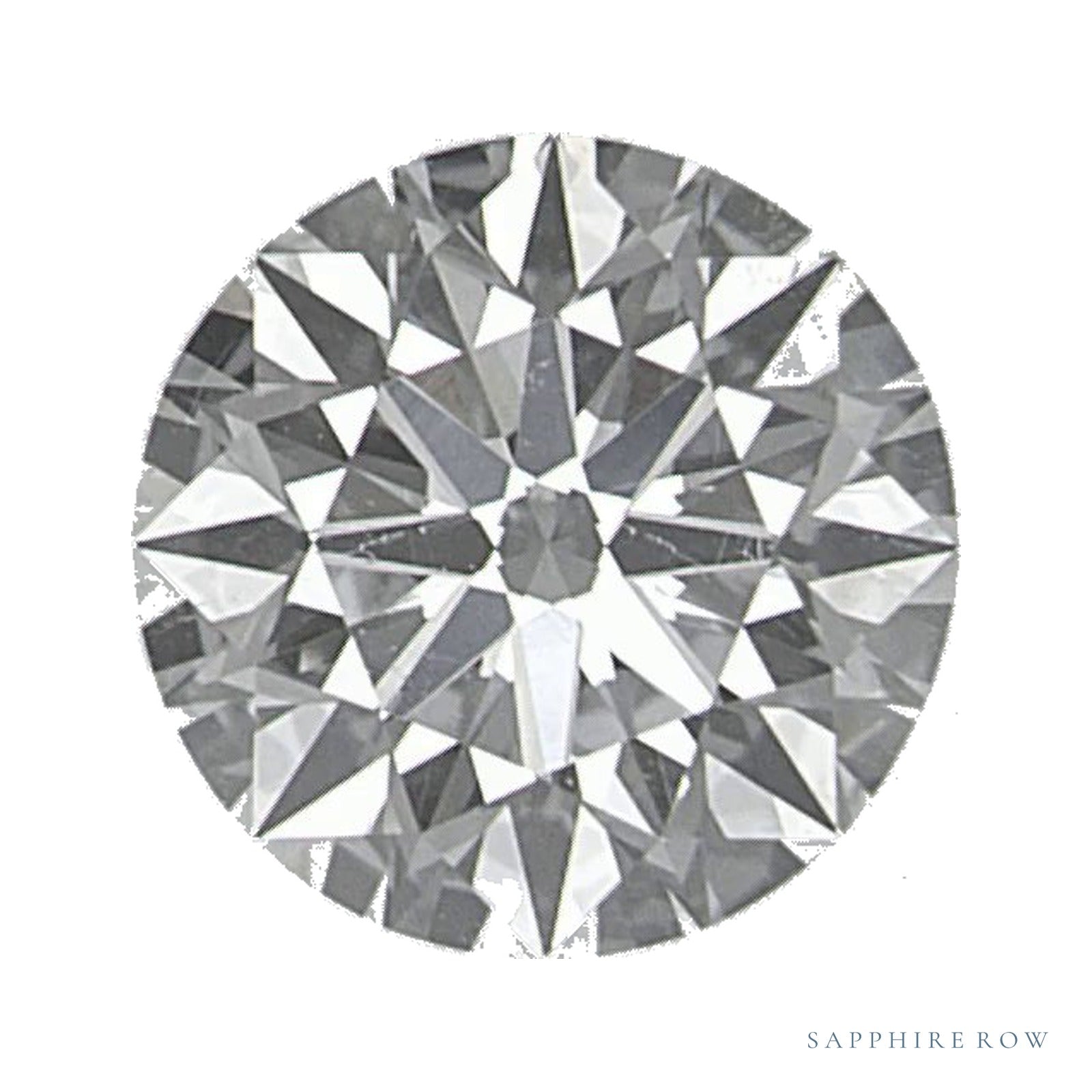 0.80 ct Natural Diamond – G SI1 – Round Cut – GIA Certified — Sapphire Row · cut4