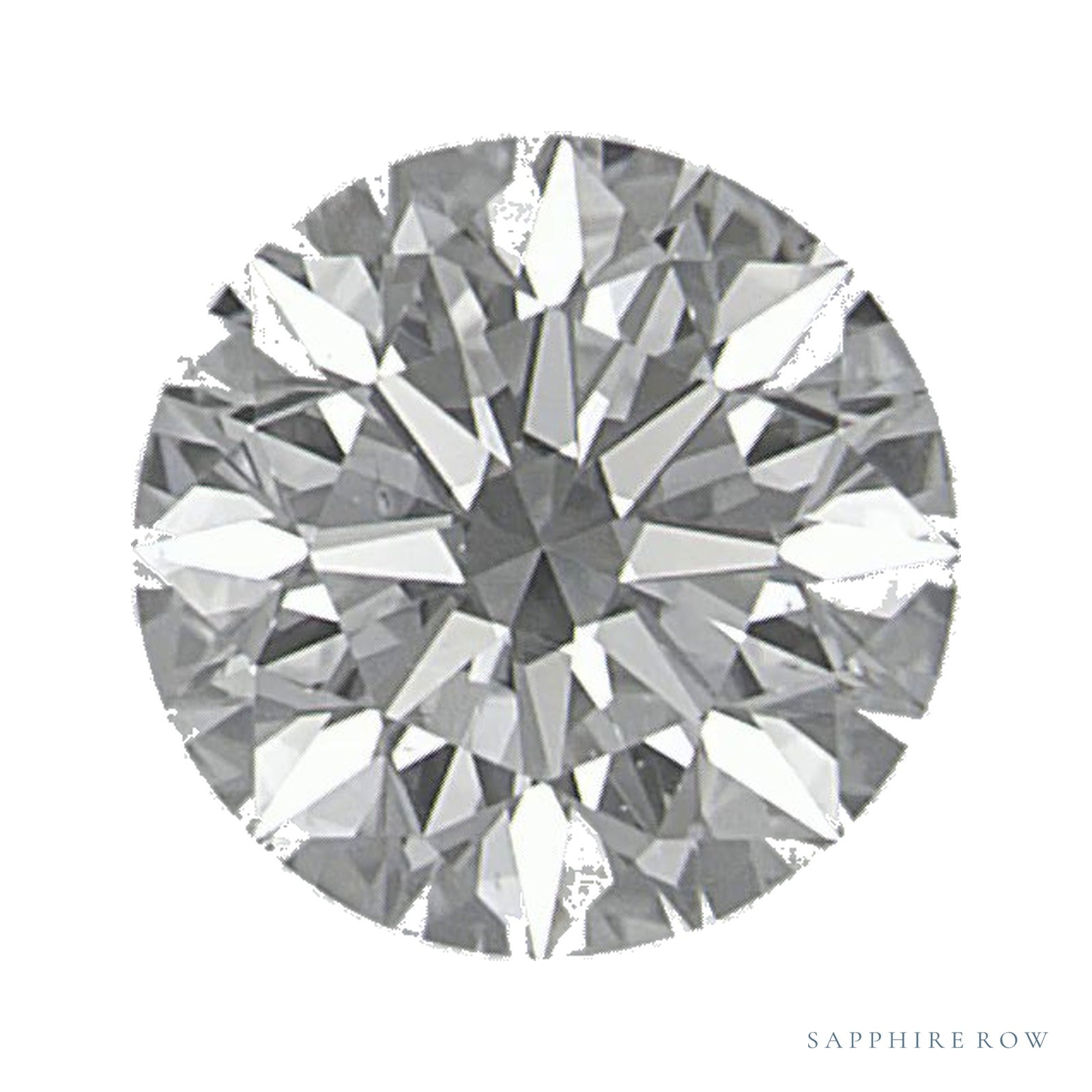 0.80 ct Natural Diamond – G SI1 – Round Cut – GIA Certified — Sapphire Row · cut4