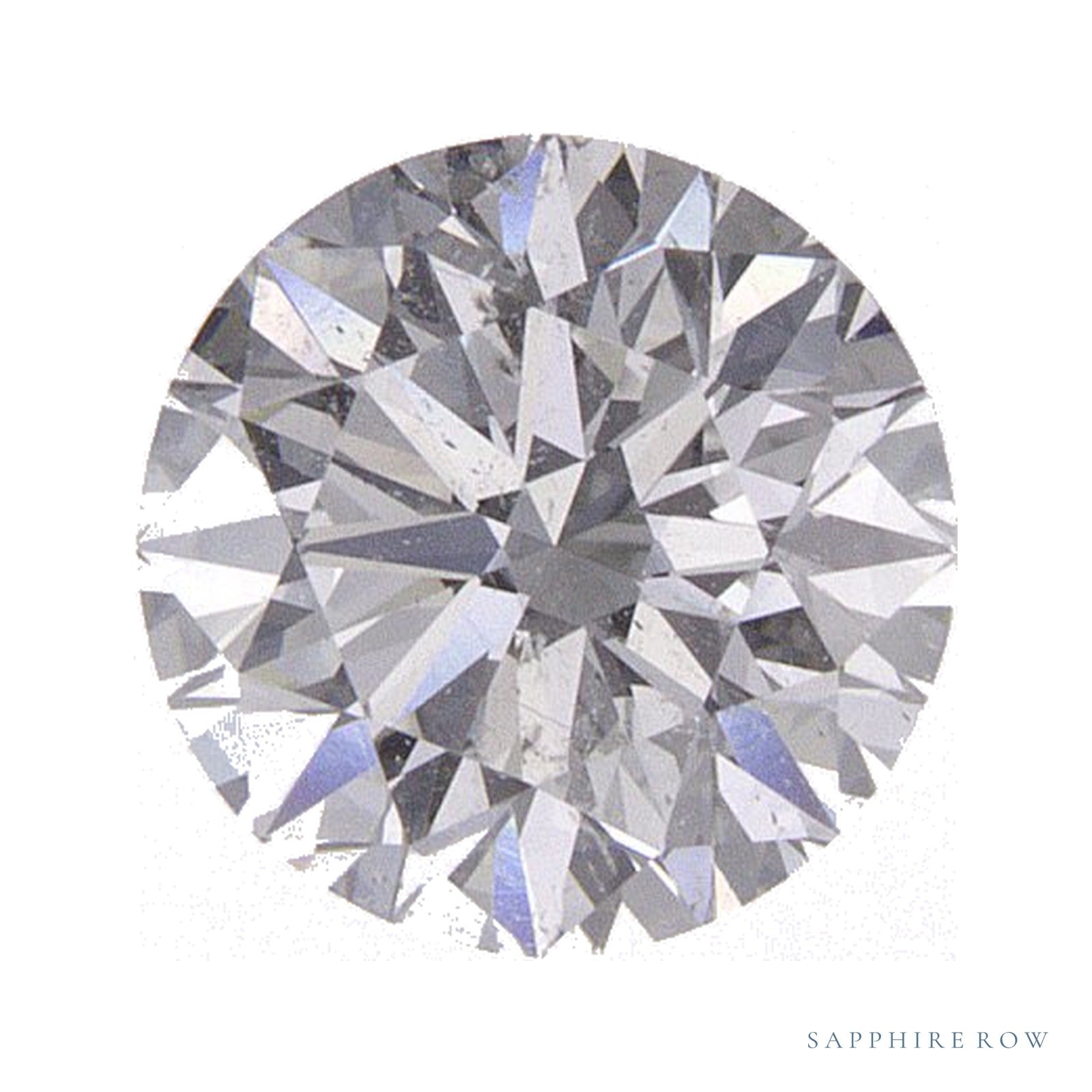 0.80 ct Natural Diamond – F SI2 – Round Cut – GIA Certified — Sapphire Row · cut4