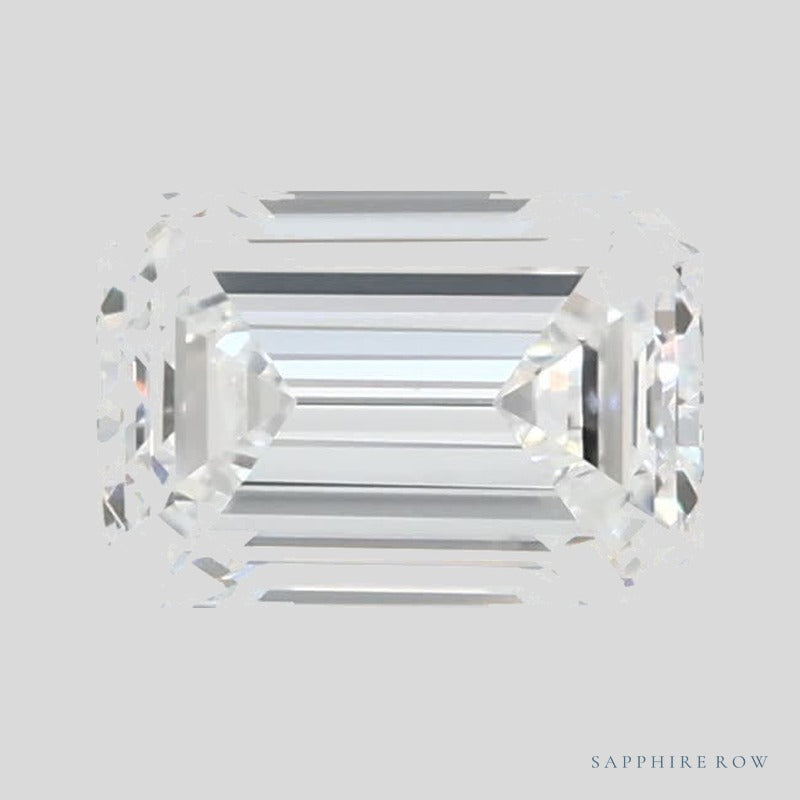 0.76 ct Lab-Grown Diamond – D VVS2 – Emerald Cut – GCAL Certified — Sapphire Row · cut4 · cut5