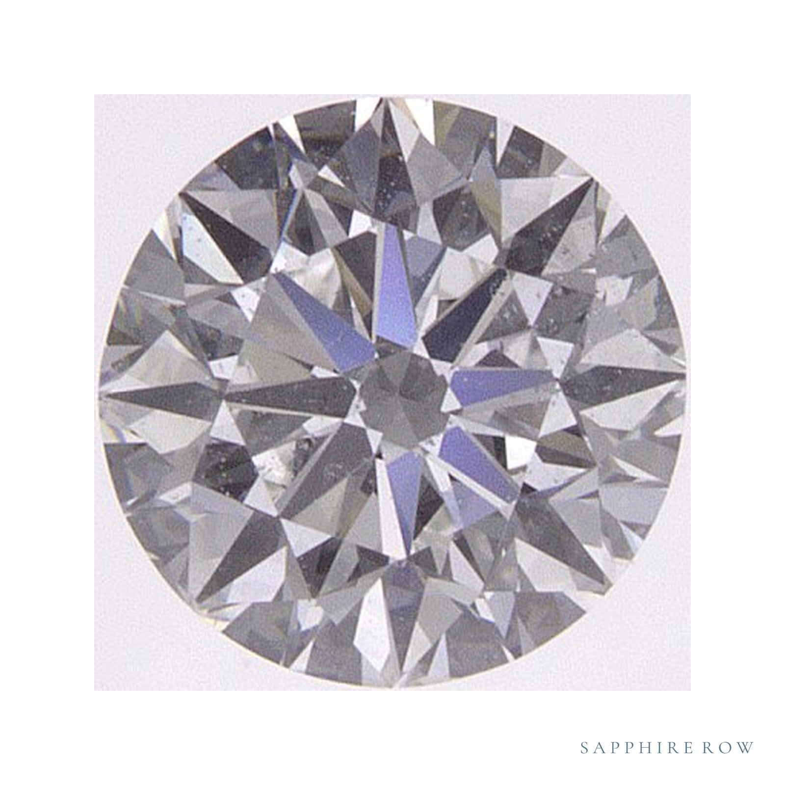 0.70 ct Natural Diamond – F SI2 – Round Cut – GIA Certified — Sapphire Row · cut4