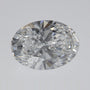 0.66 ct lab-grown diamond, oval cut | Sapphire Row · cut7