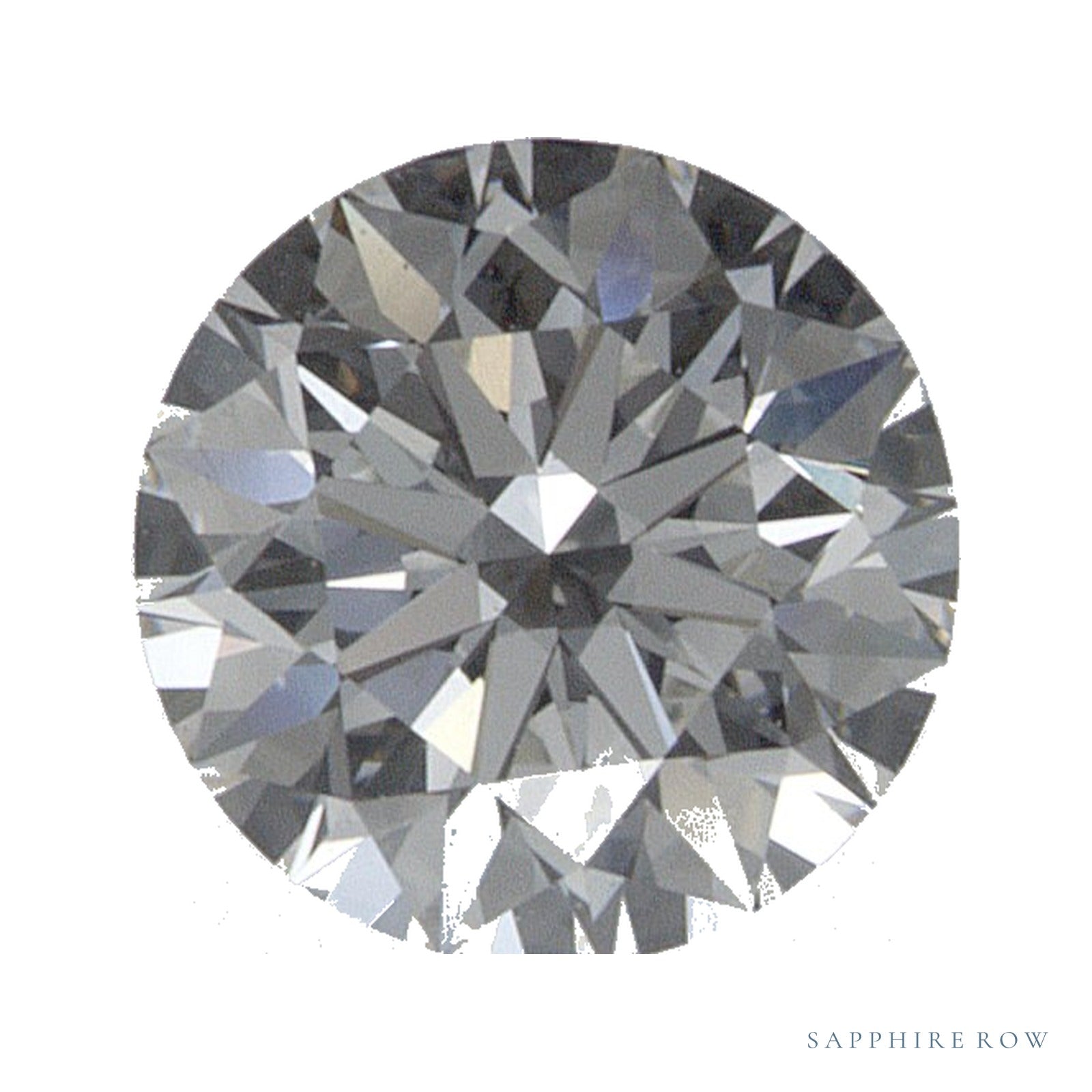 0.58 ct Natural Diamond – H VS2 – Round Cut – GIA Certified — Sapphire Row · cut4