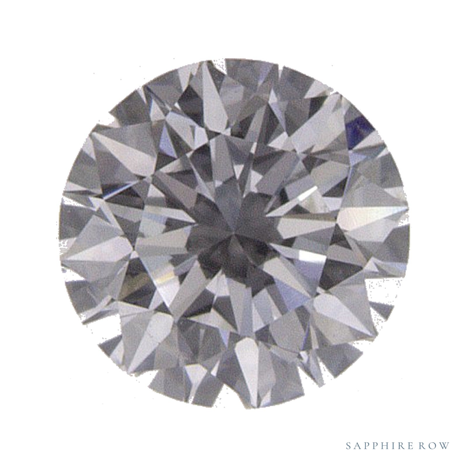 0.50 ct Natural Diamond – G SI1 – Round Cut – GIA Certified — Sapphire Row · cut4