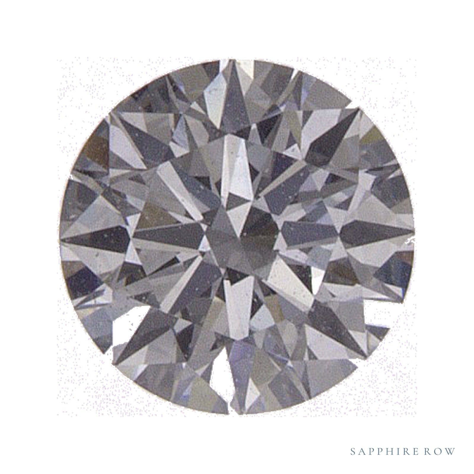 0.46 ct Natural Diamond – G SI1 – Round Cut – GIA Certified — Sapphire Row · cut4