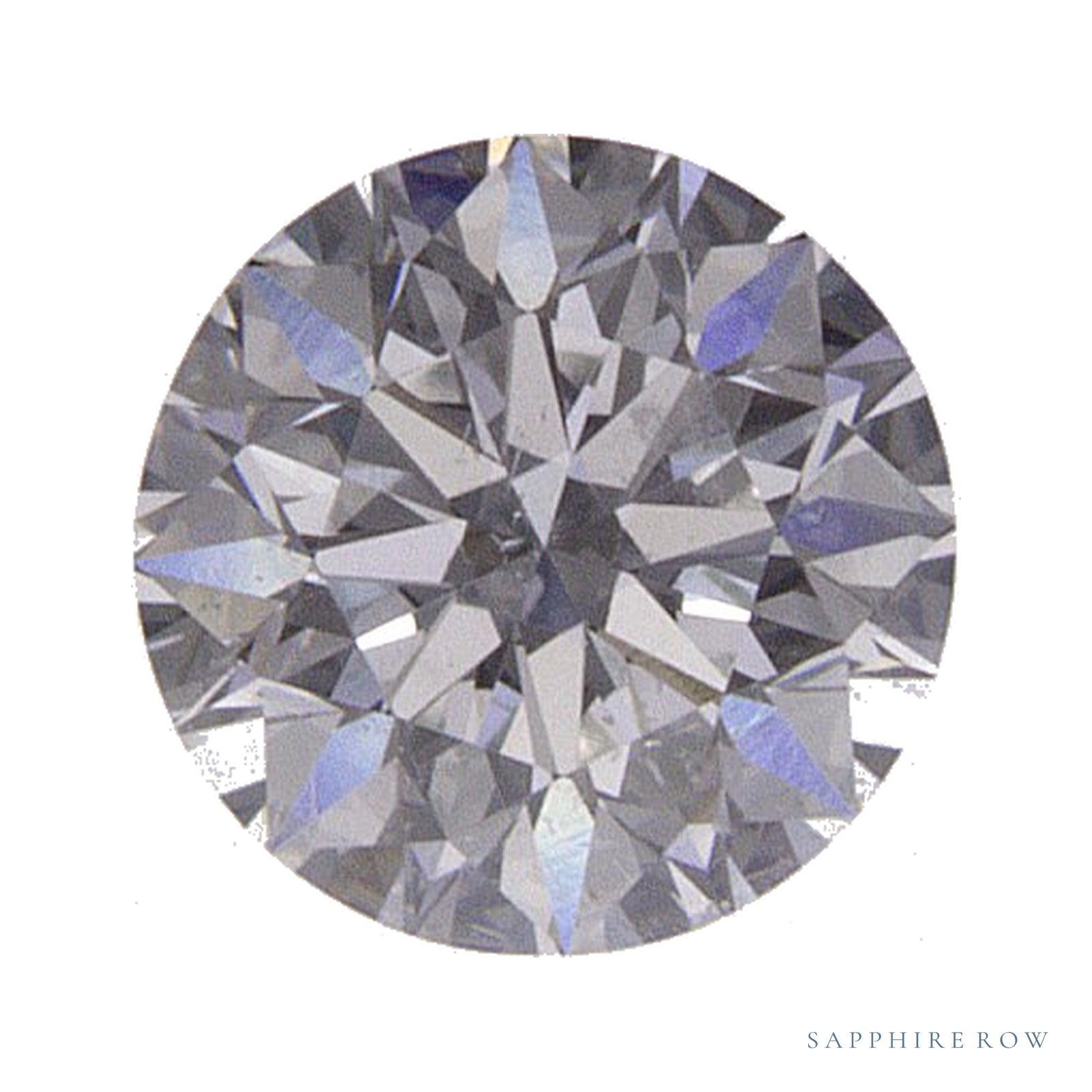 0.45 ct Natural Diamond – F SI2 – Round Cut – GIA Certified — Sapphire Row · cut4