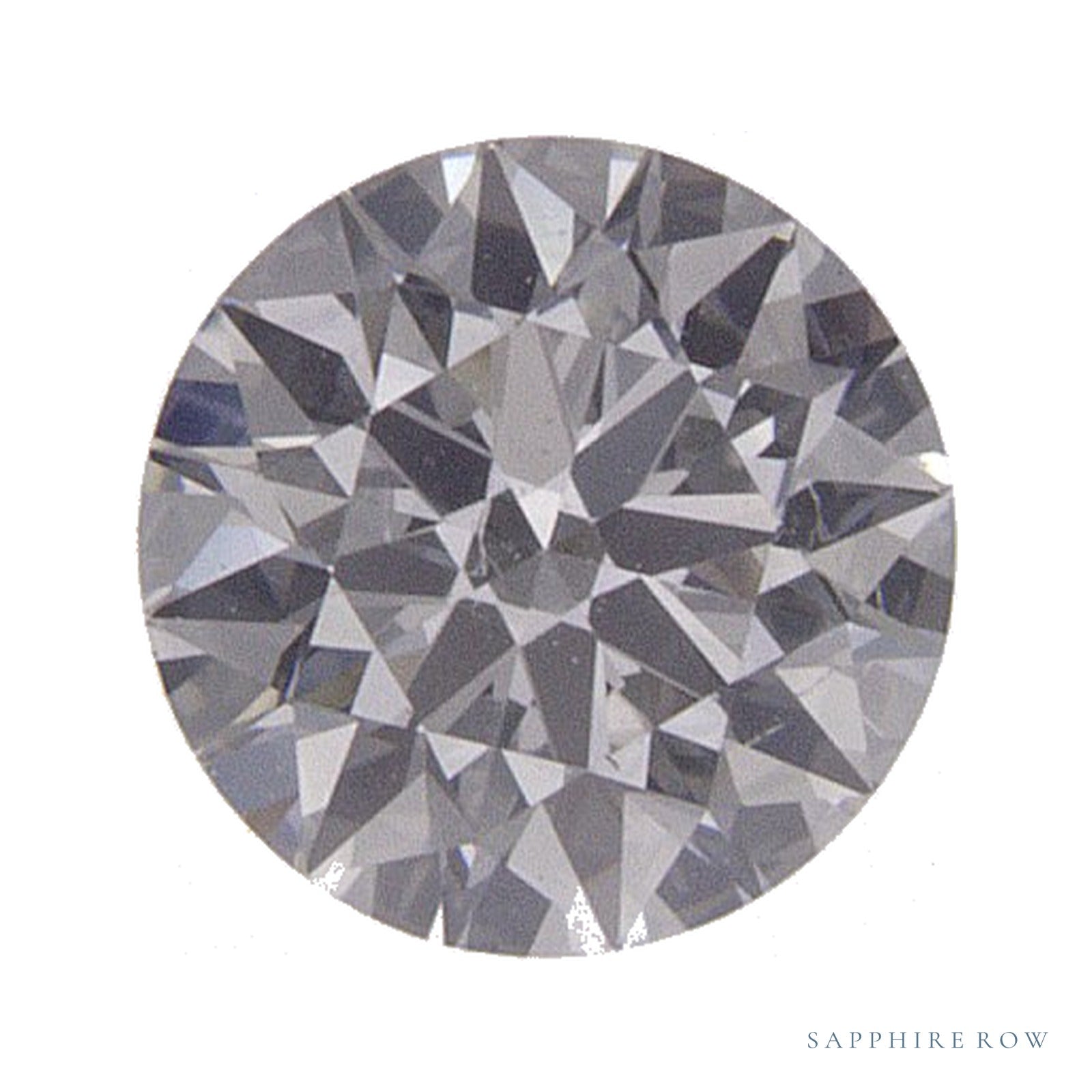 0.44 ct Natural Diamond – H SI2 – Round Cut – GIA Certified — Sapphire Row · cut4