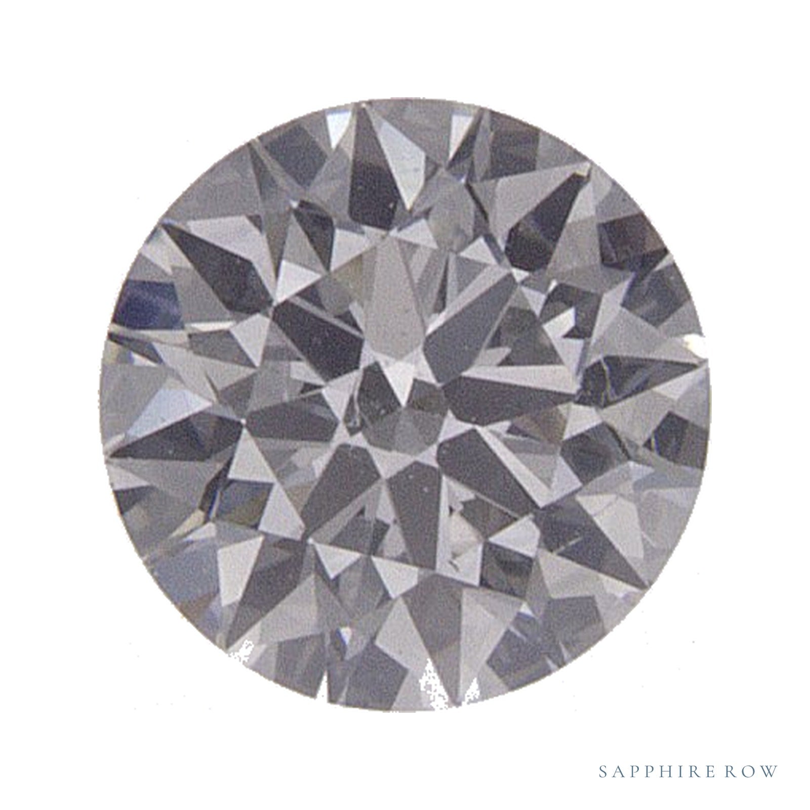 0.44 ct Natural Diamond – H SI2 – Round Cut – GIA Certified — Sapphire Row · cut4