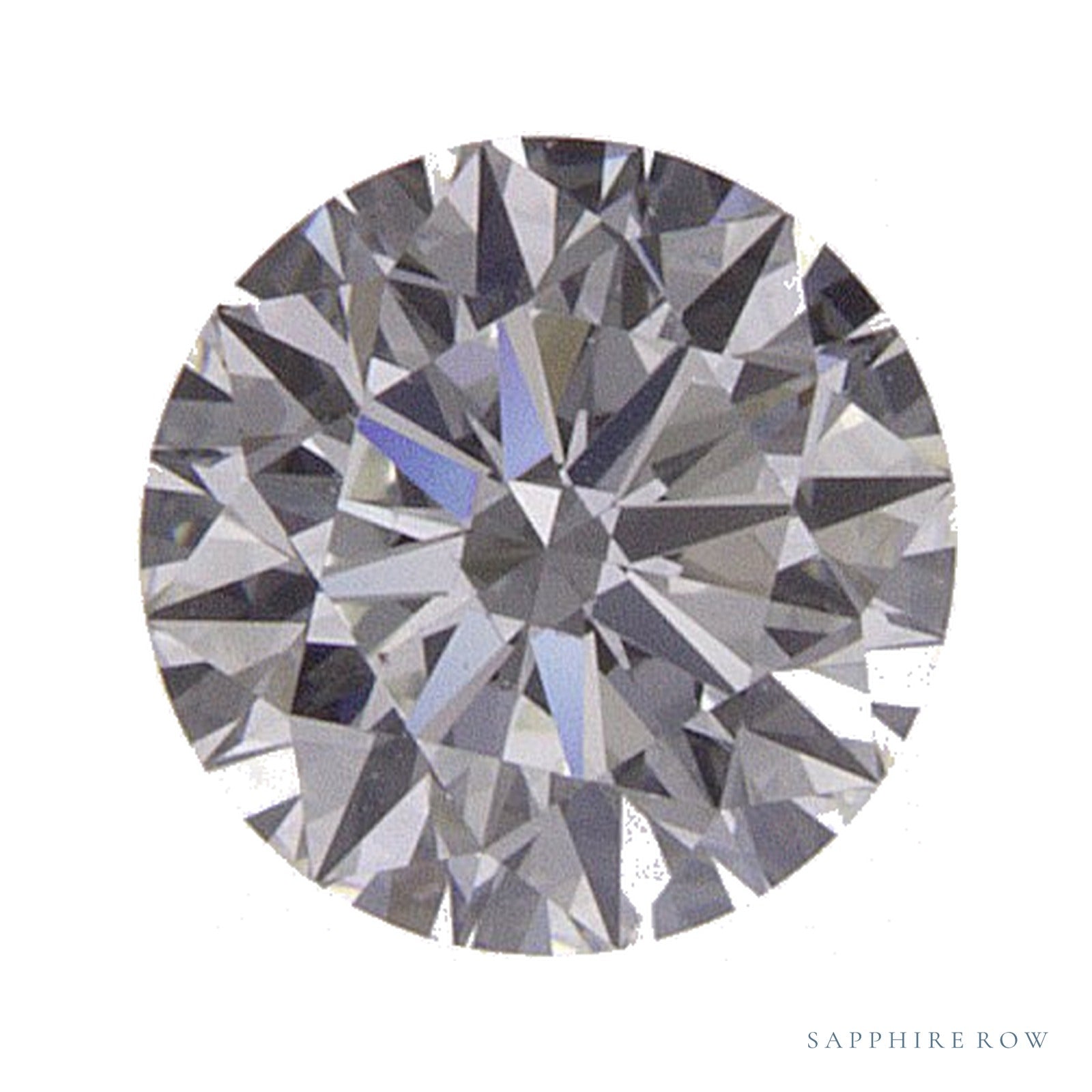 0.42 ct Natural Diamond – H VS2 – Round Cut – GIA Certified — Sapphire Row · cut4