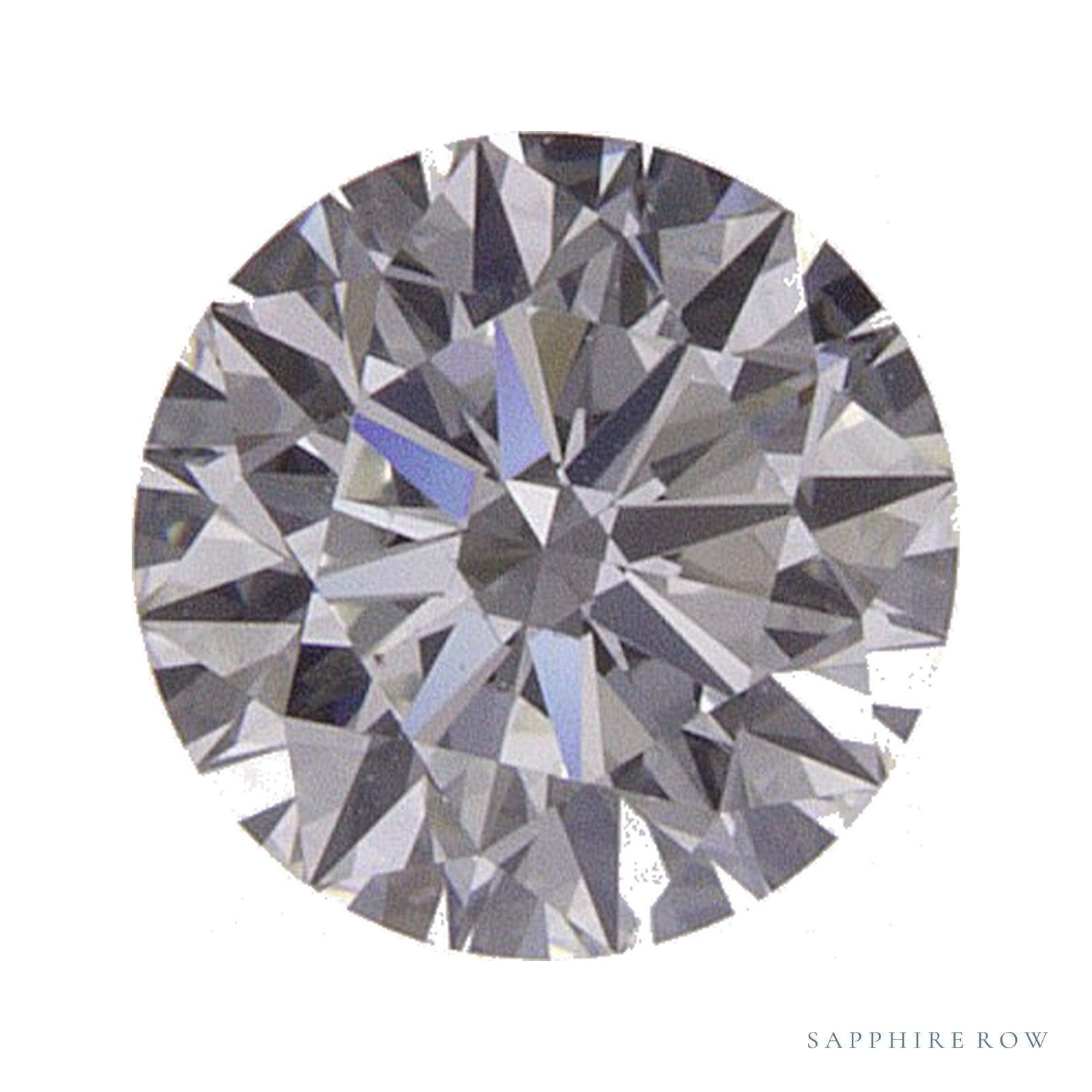 0.42 ct Natural Diamond – H VS2 – Round Cut – GIA Certified — Sapphire Row · cut4