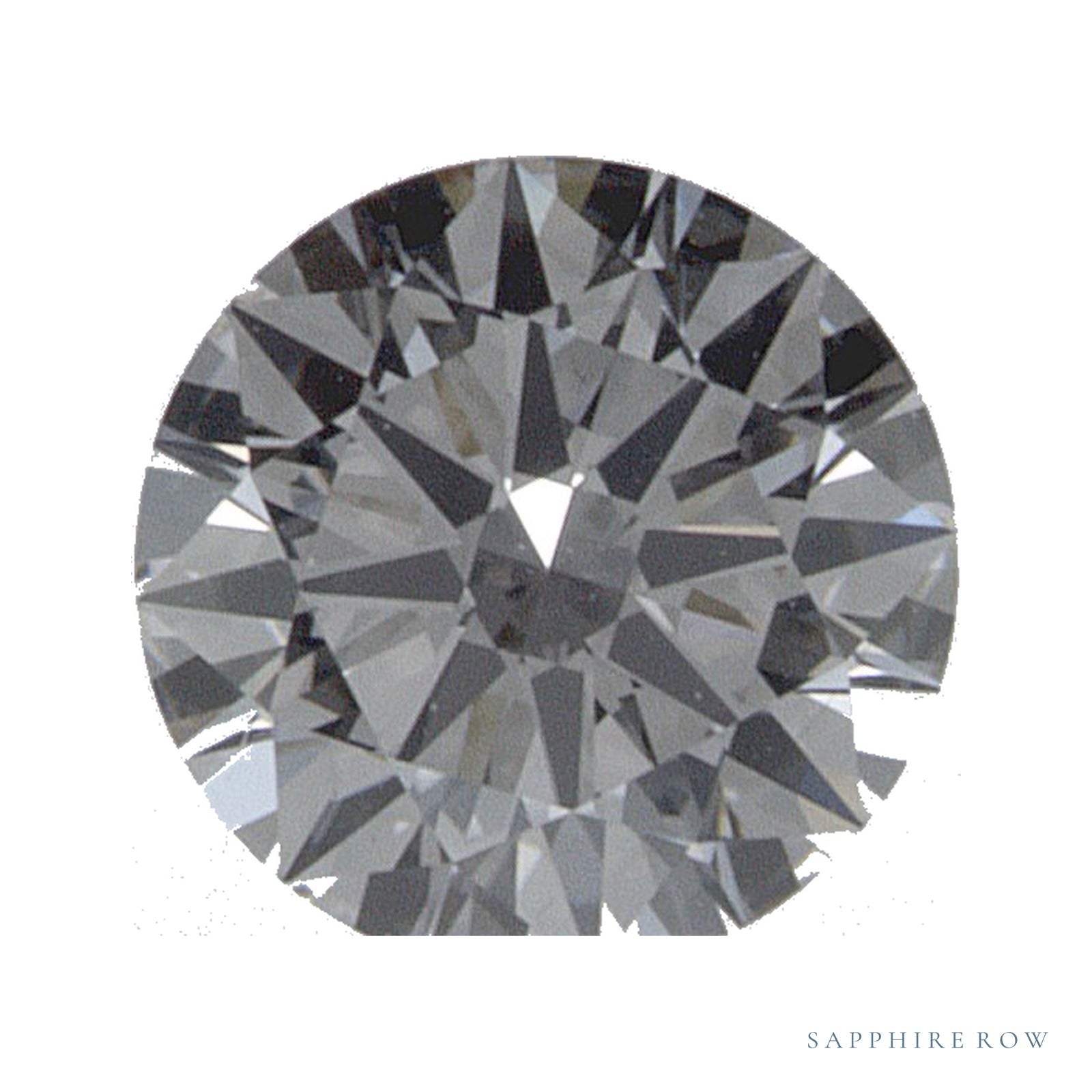 0.40 ct Natural Diamond – F VS2 – Round Cut – GIA Certified — Sapphire Row · cut4