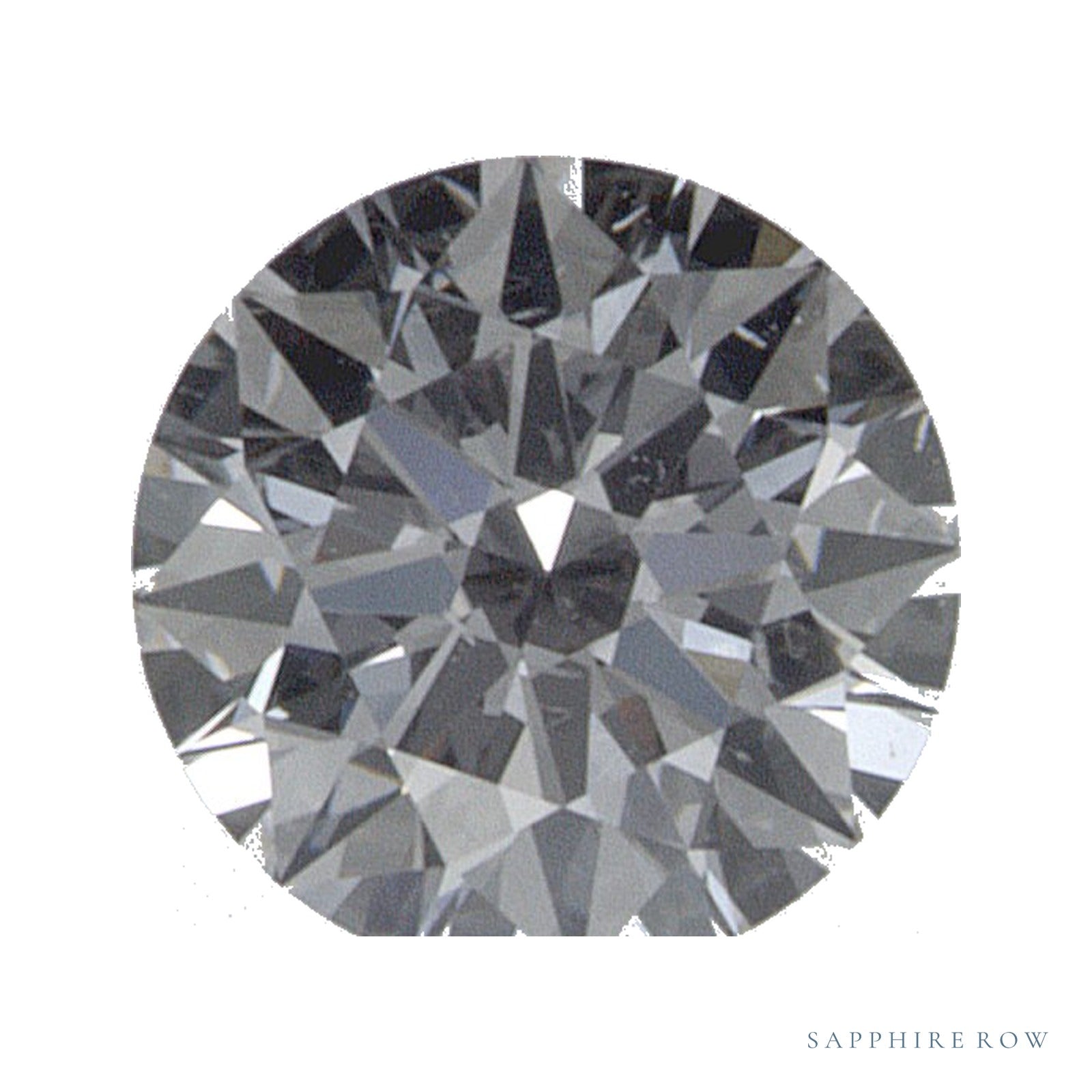 0.40 ct Natural Diamond – F SI1 – Round Cut – GIA Certified — Sapphire Row · cut4