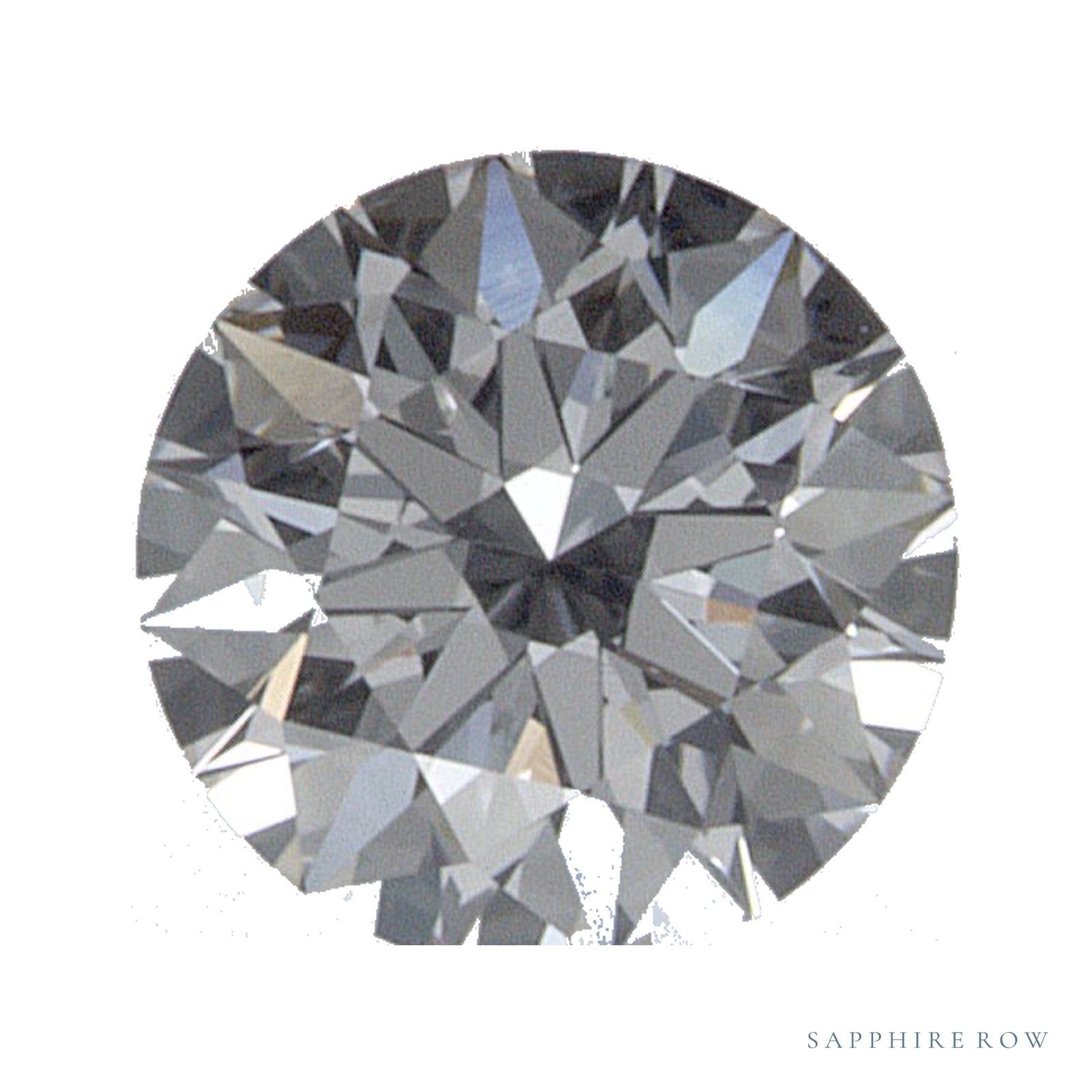 0.40 ct Natural Diamond – F SI1 – Round Cut – GIA Certified — Sapphire Row · cut4
