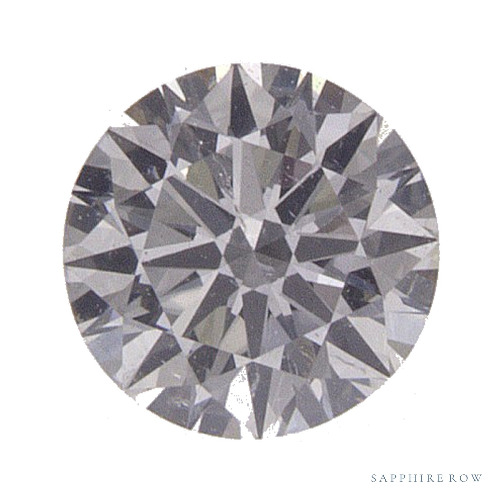 0.40 ct Natural Diamond – H SI1 – Round Cut – GIA Certified — Sapphire Row · cut4