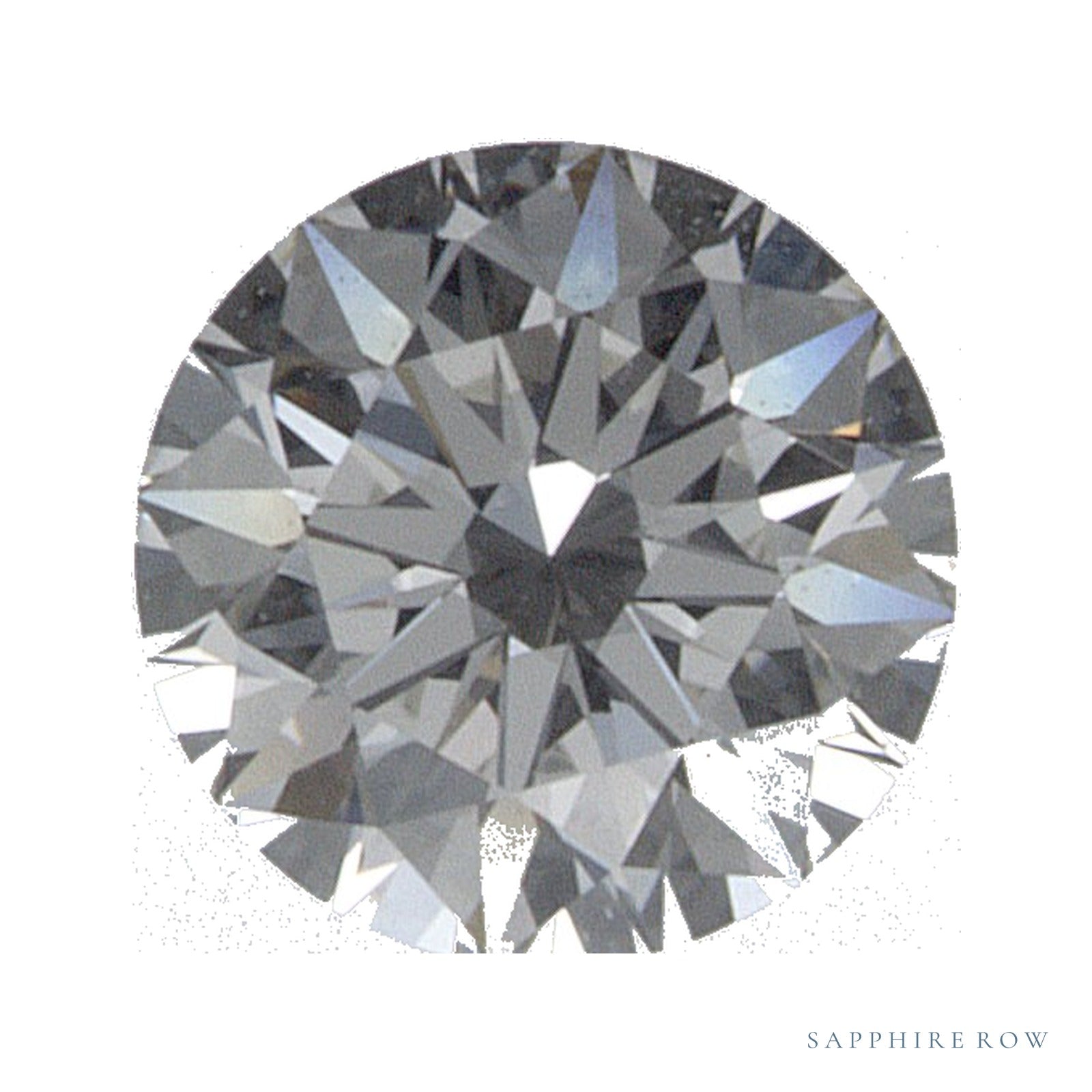 0.38 ct Natural Diamond – H VS2 – Round Cut – GIA Certified — Sapphire Row · cut4