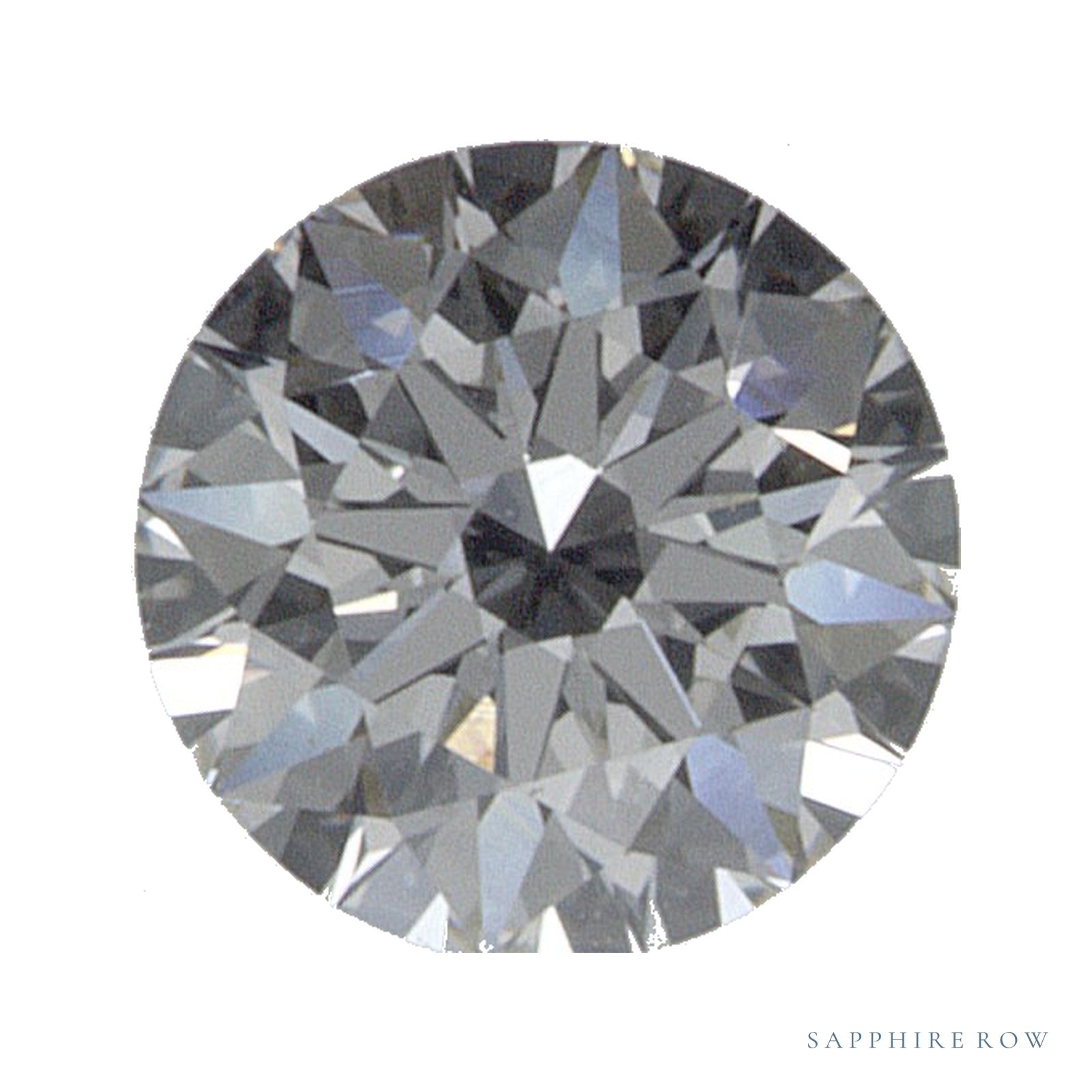 0.38 ct Natural Diamond – I VS2 – Round Cut – GIA Certified — Sapphire Row · cut4