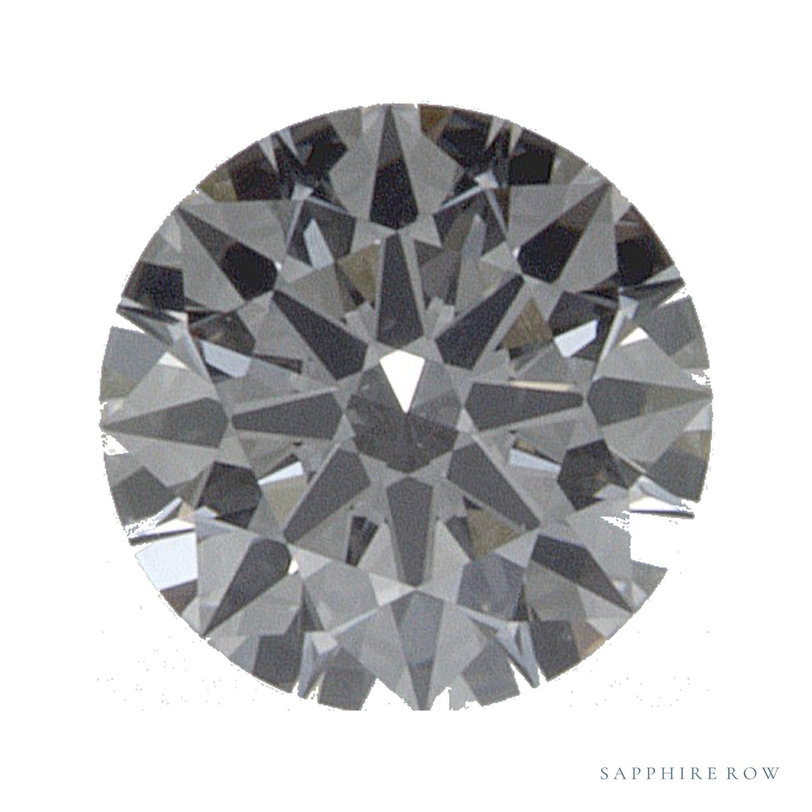0.38 ct Natural Diamond – F VS2 – Round Cut – GIA Certified — Sapphire Row · cut4
