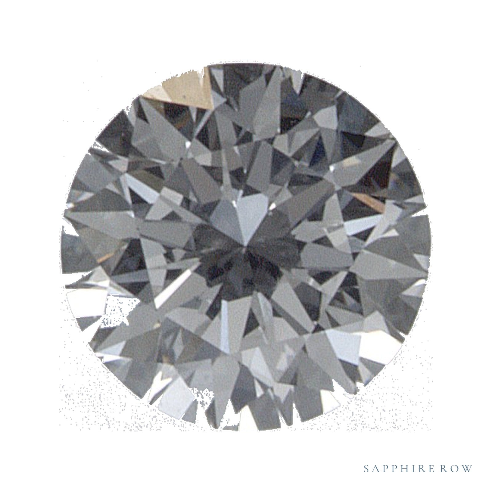 0.37 ct Natural Diamond – F VS2 – Round Cut – GIA Certified — Sapphire Row · cut4