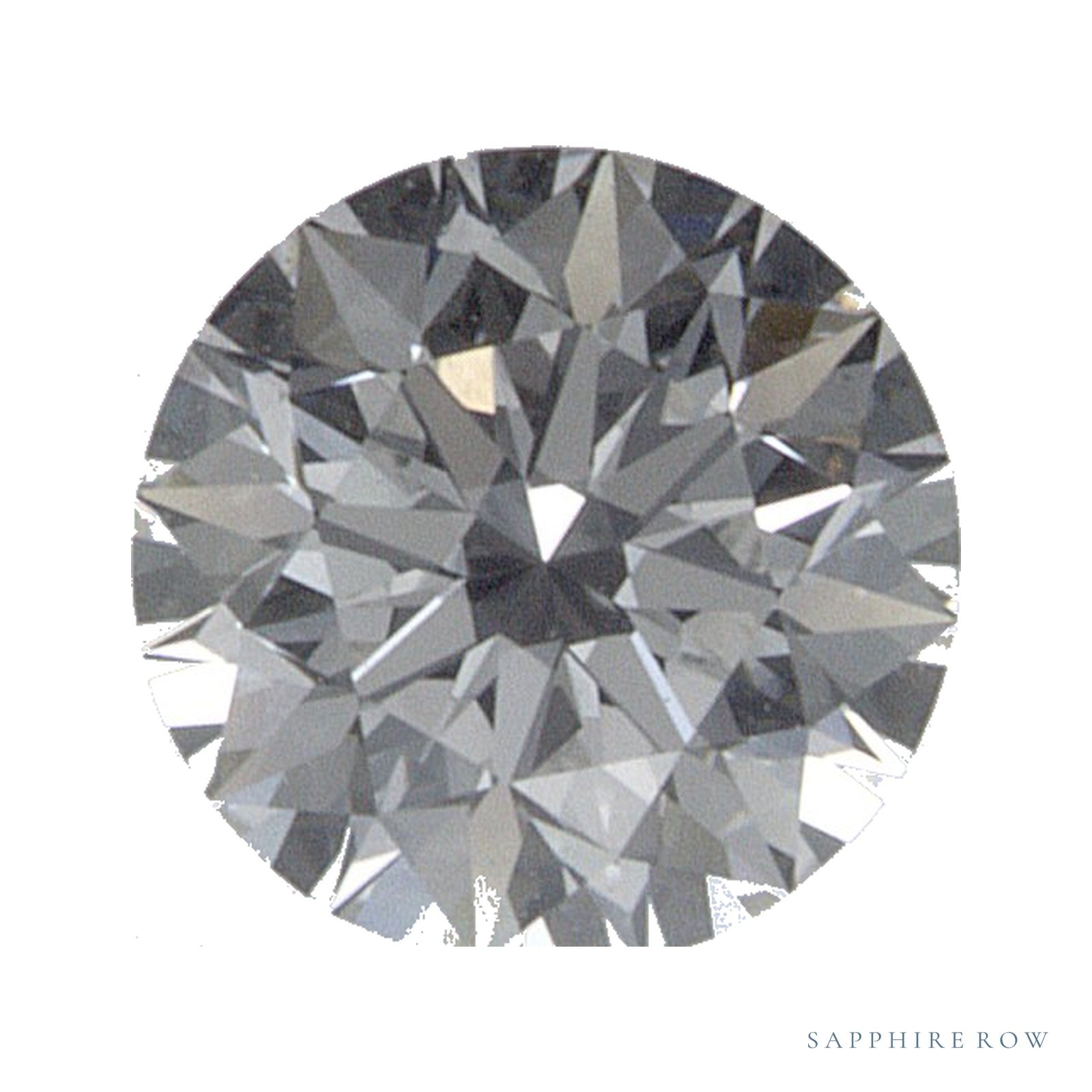 0.37 ct Natural Diamond – F VS2 – Round Cut – GIA Certified — Sapphire Row · cut4
