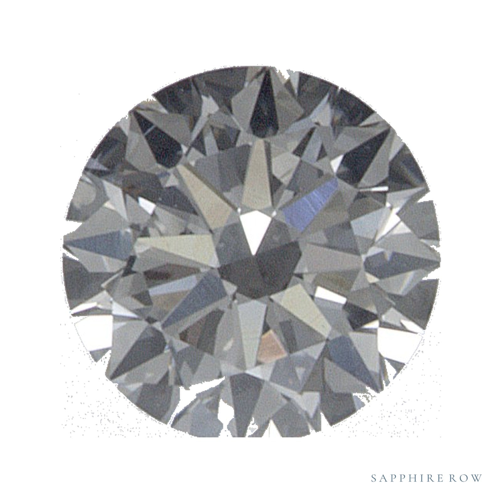 0.37 ct Natural Diamond – G SI2 – Round Cut – GIA Certified — Sapphire Row · cut4