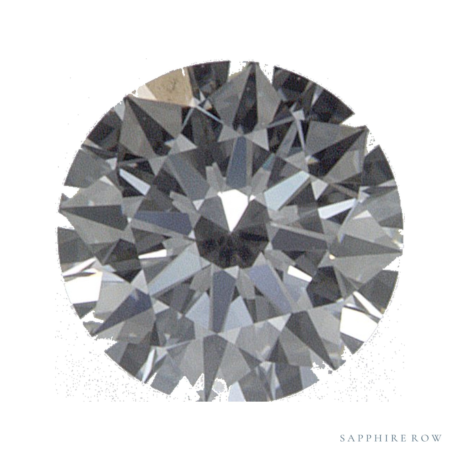 0.36 ct Natural Diamond – H VS2 – Round Cut – GIA Certified — Sapphire Row · cut4