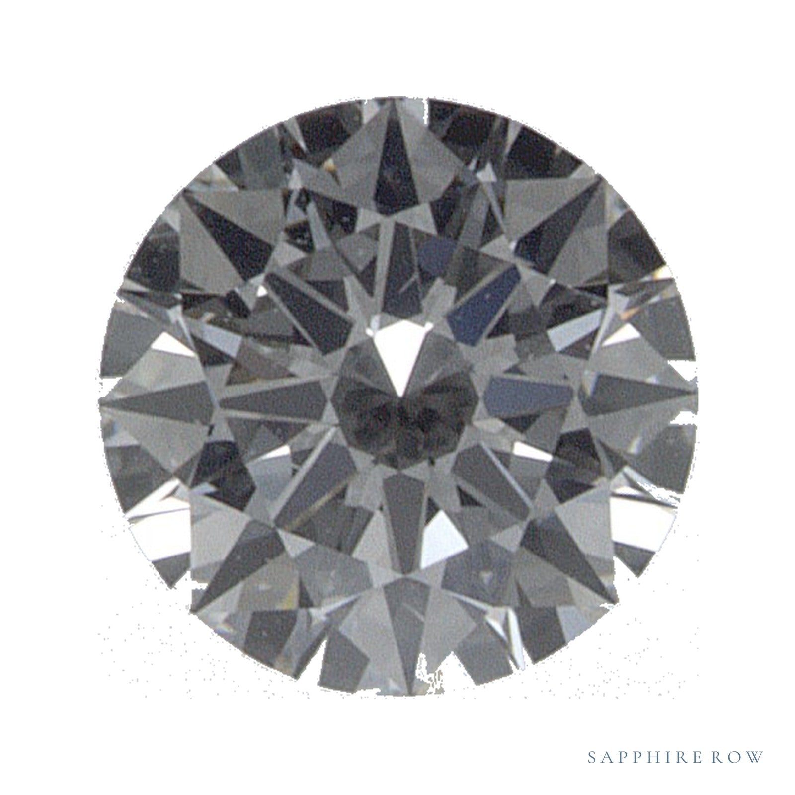 0.36 ct Natural Diamond – H VS2 – Round Cut – GIA Certified — Sapphire Row · cut4