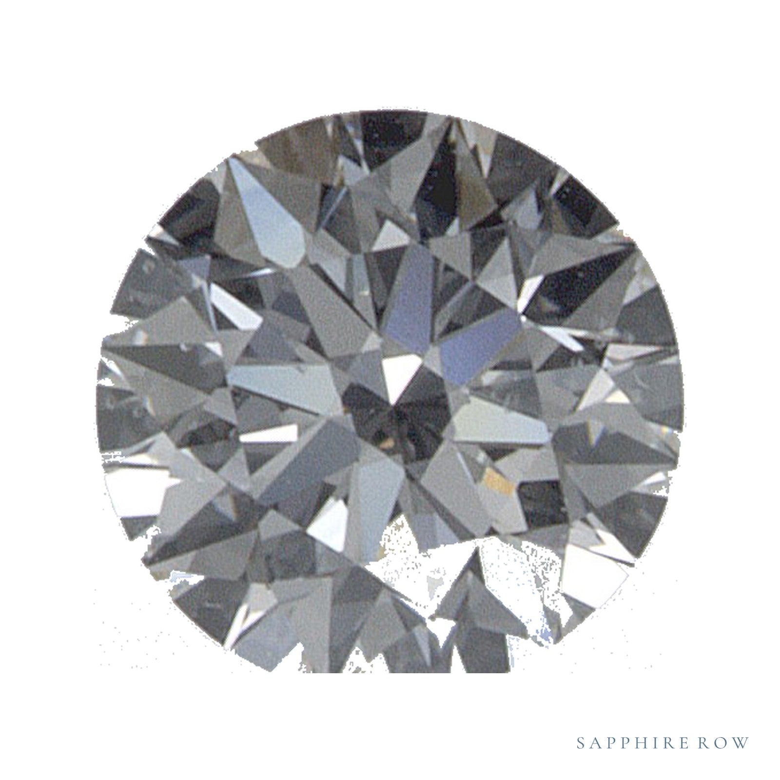 0.35 ct Natural Diamond – F SI1 – Round Cut – GIA Certified — Sapphire Row · cut4