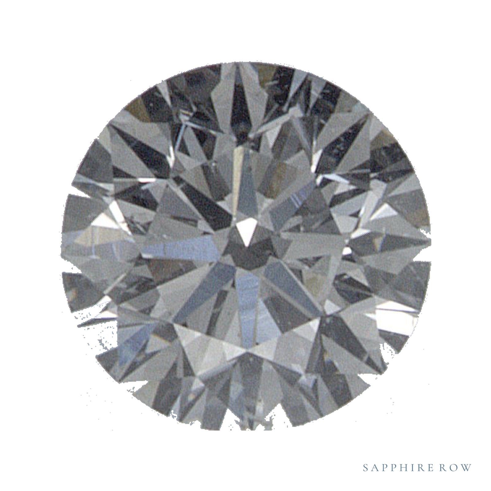 0.34 ct Natural Diamond – F SI2 – Round Cut – GIA Certified — Sapphire Row · cut4