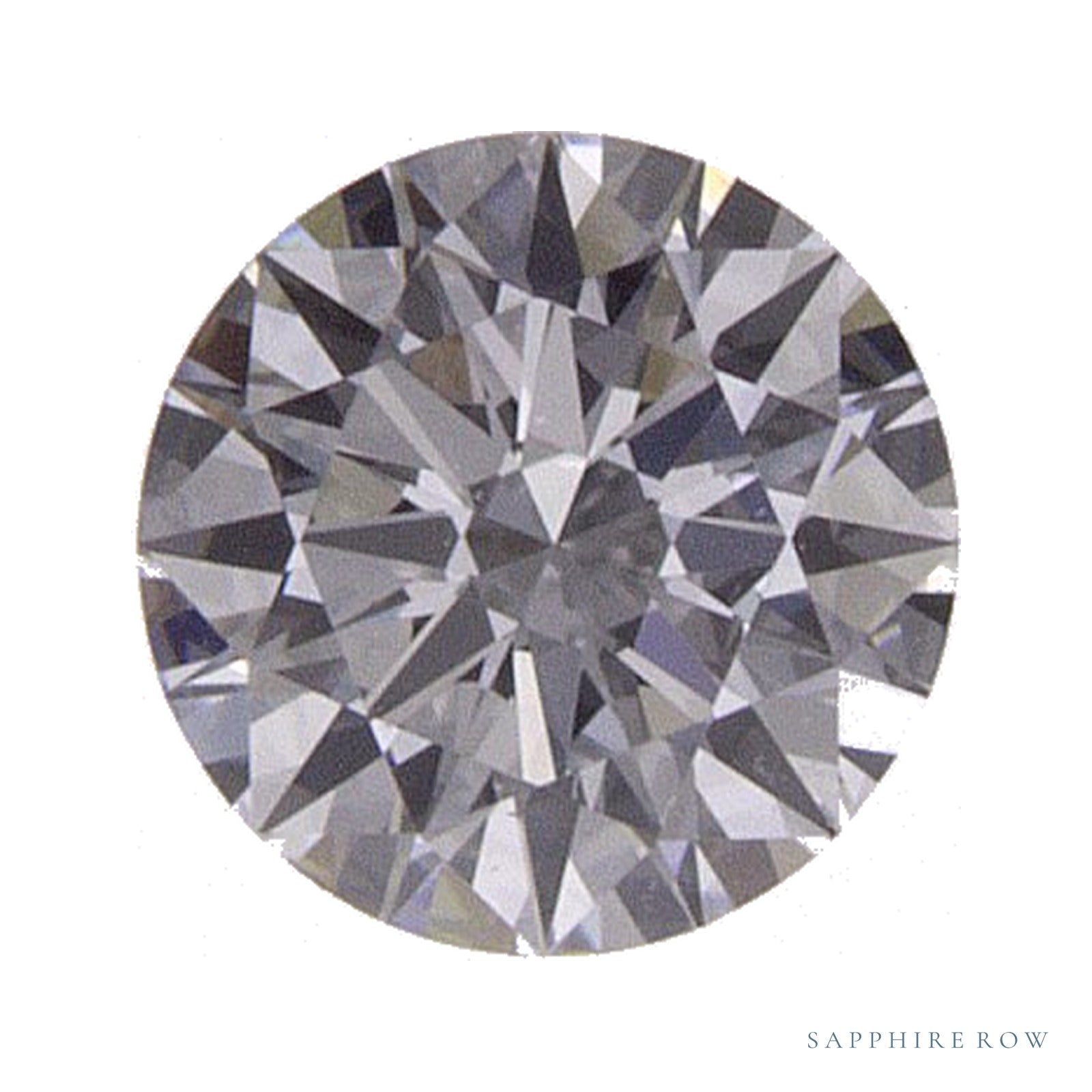 0.32 ct Natural Diamond – D VS2 – Round Cut – GIA Certified — Sapphire Row · cut4