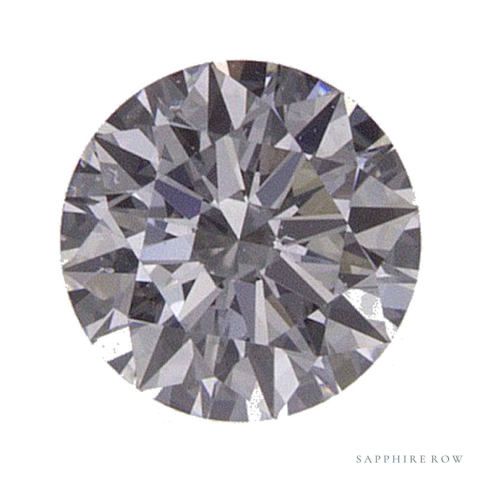 0.32 ct Natural Diamond – F VS2 – Round Cut – GIA Certified — Sapphire Row · cut4