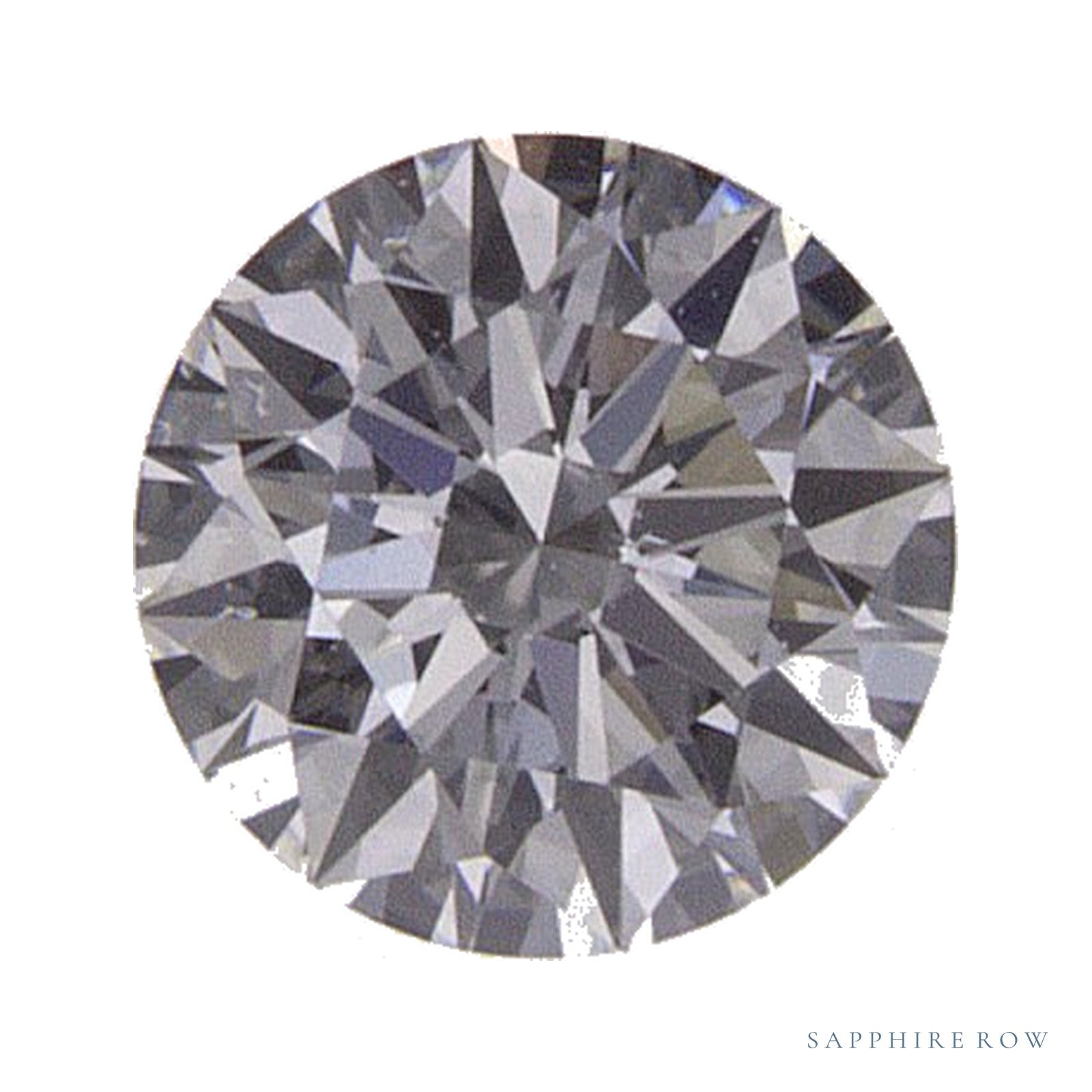 0.32 ct Natural Diamond – F VS2 – Round Cut – GIA Certified — Sapphire Row · cut4
