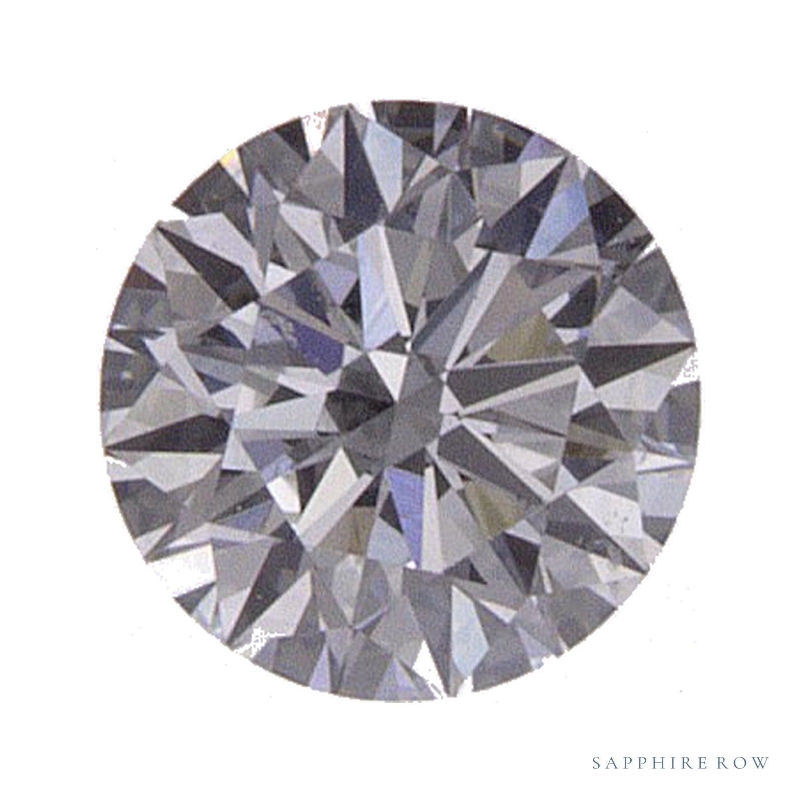 0.31 ct Natural Diamond – F SI1 – Round Cut – GIA Certified — Sapphire Row · cut4