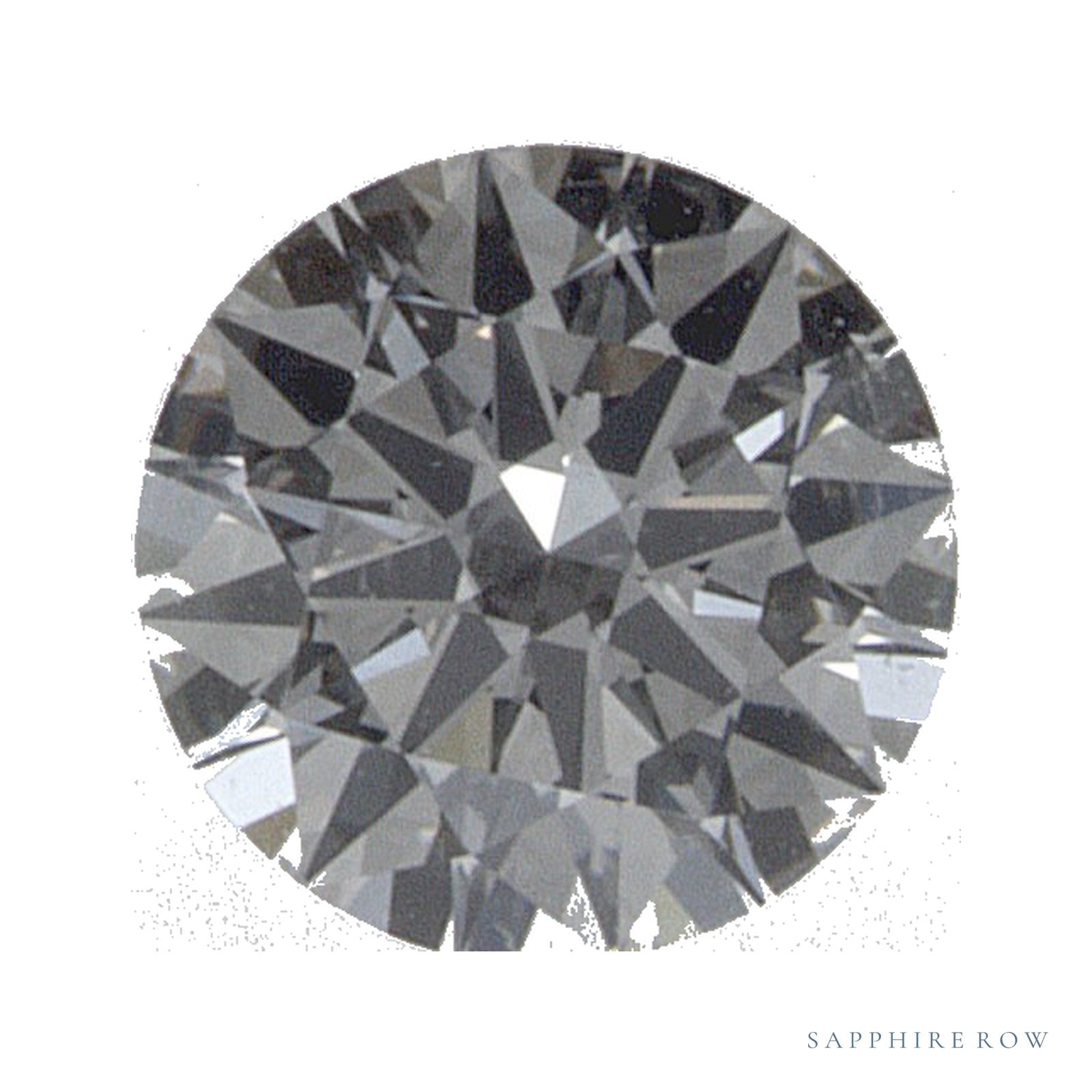 0.30 ct Natural Diamond – H SI2 – Round Cut – GIA Certified — Sapphire Row · cut4