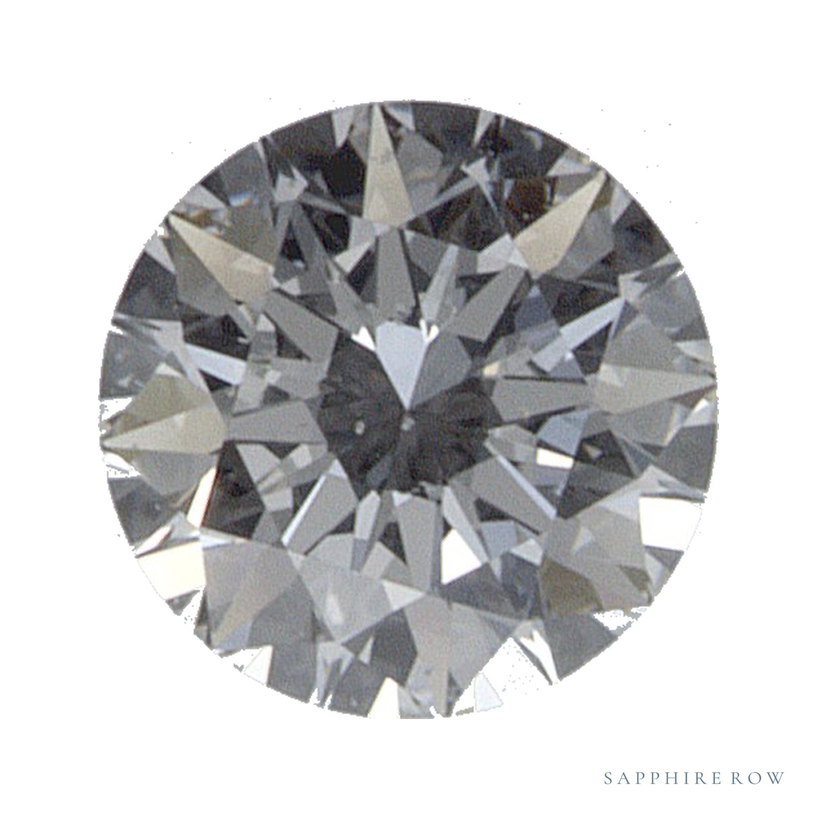 0.30 ct Natural Diamond – F SI1 – Round Cut – GIA Certified — Sapphire Row · cut4