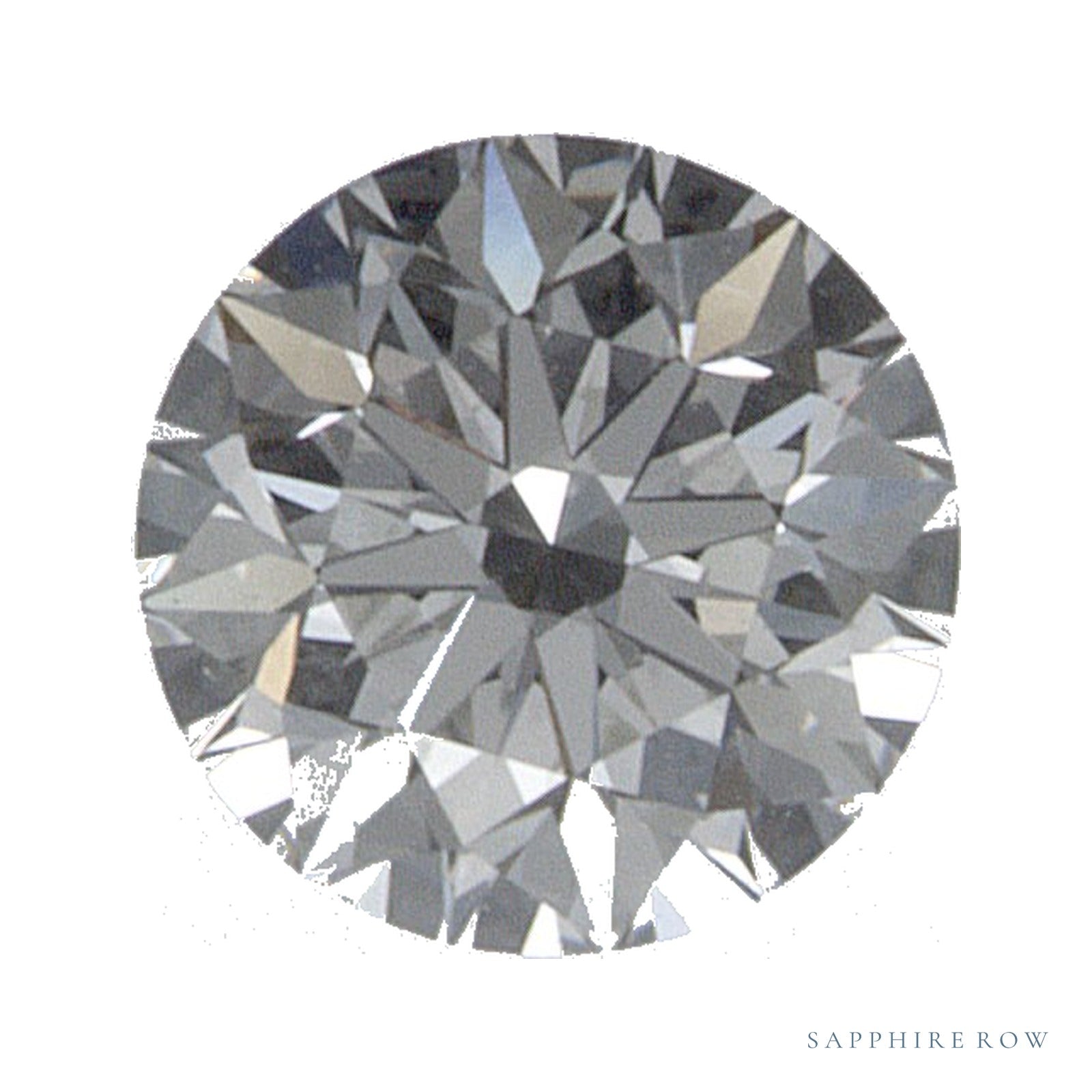 0.30 ct Natural Diamond – G SI1 – Round Cut – GIA Certified — Sapphire Row · cut4