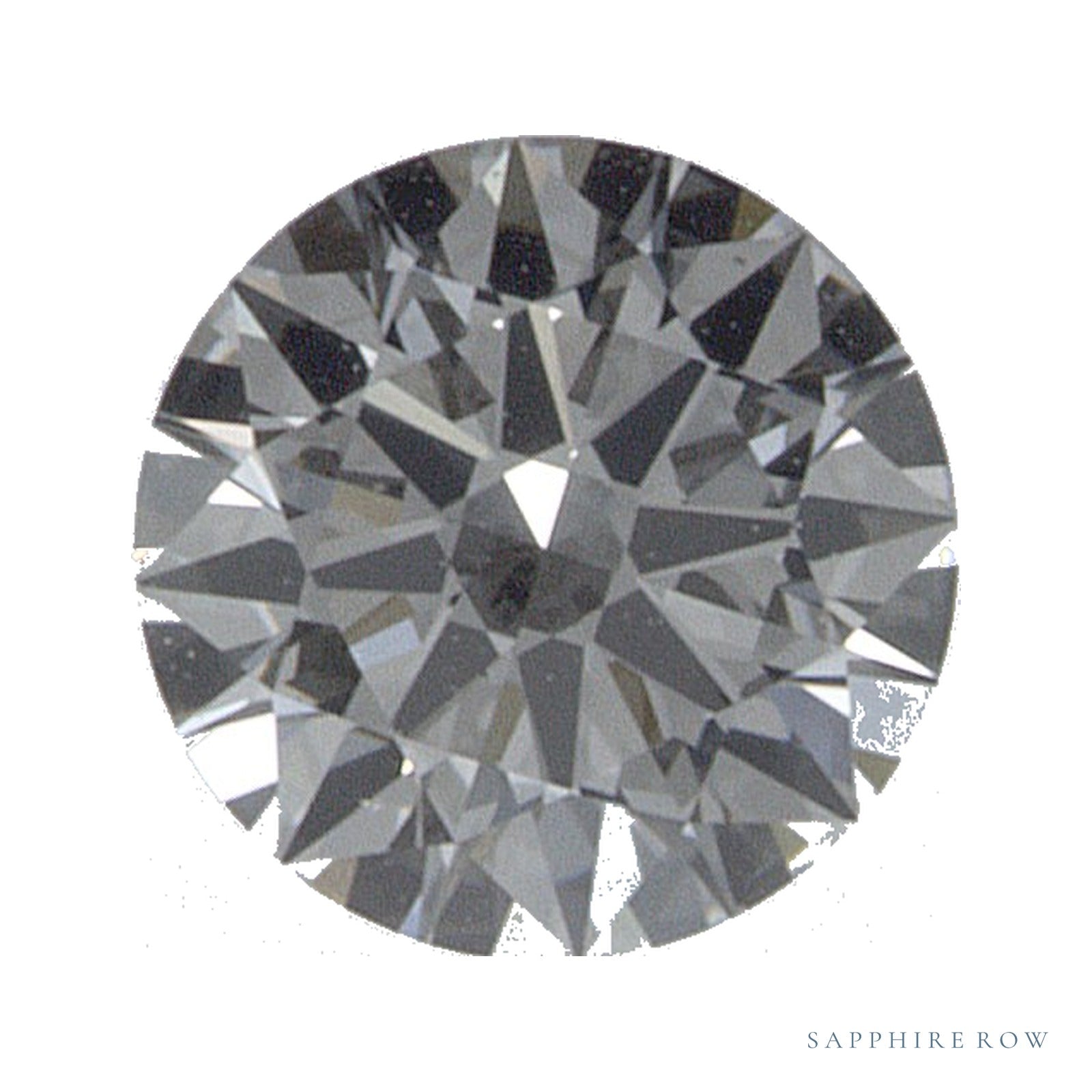 0.30 ct Natural Diamond – H VS2 – Round Cut – GIA Certified — Sapphire Row · cut4