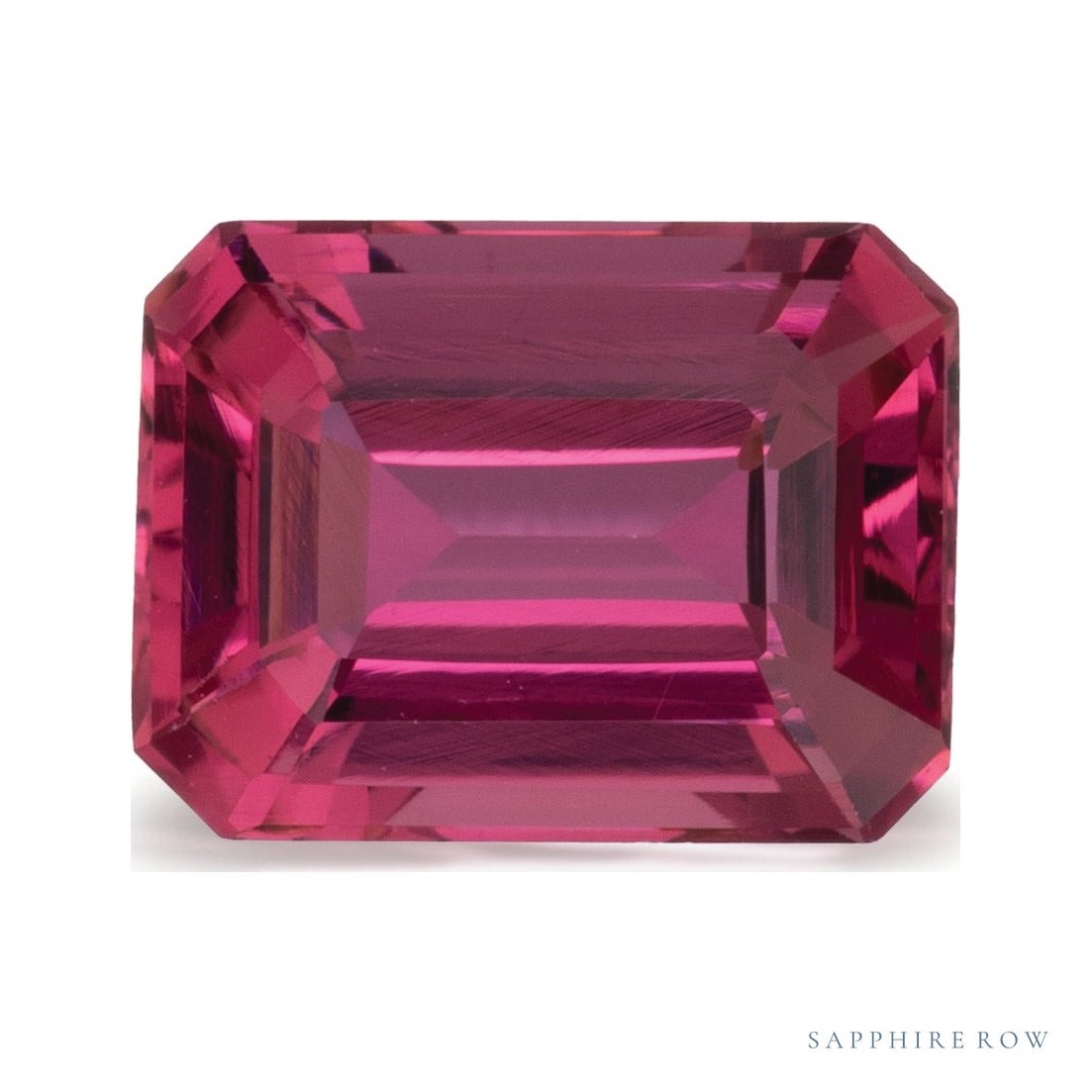 1.42 ct Natural Pink Tourmaline – Emerald Cut — Sapphire Row · cut4 · cut5
