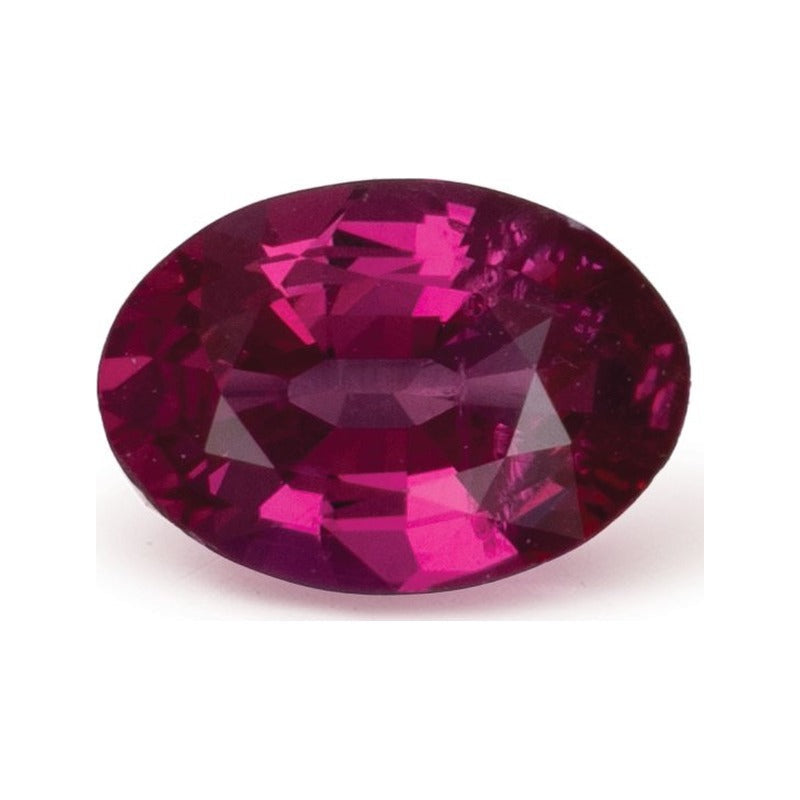 0.79 ct Natural Red Ruby (Heated) – Oval Cut — Sapphire Row · cut7