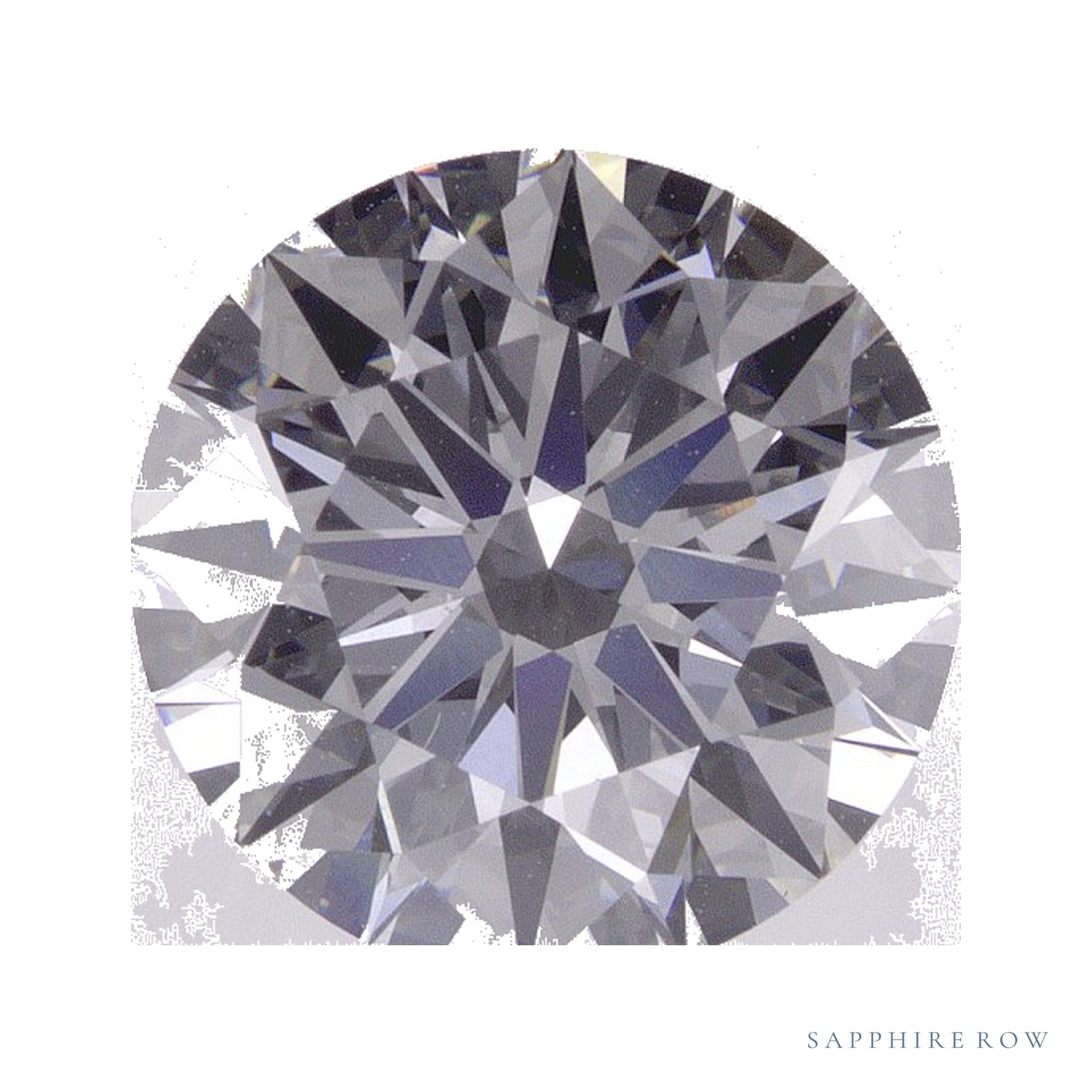 3.09 ct Lab-Grown Diamond – E VS1 – Round Cut – GIA Certified — Sapphire Row · cut4