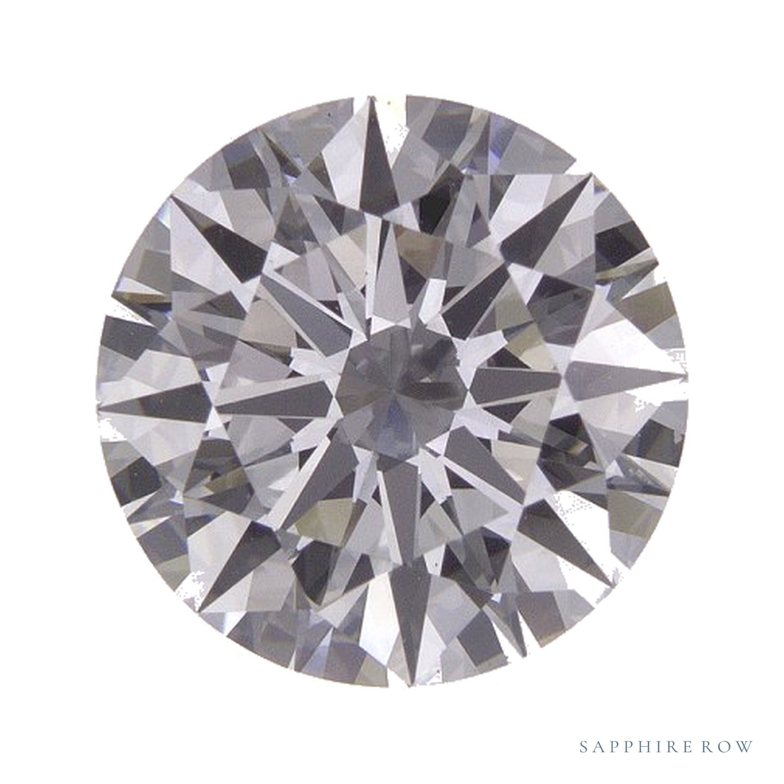 3.59 ct Lab-Grown Diamond – D VS1 – Round Cut – IGI Certified — Sapphire Row · cut4