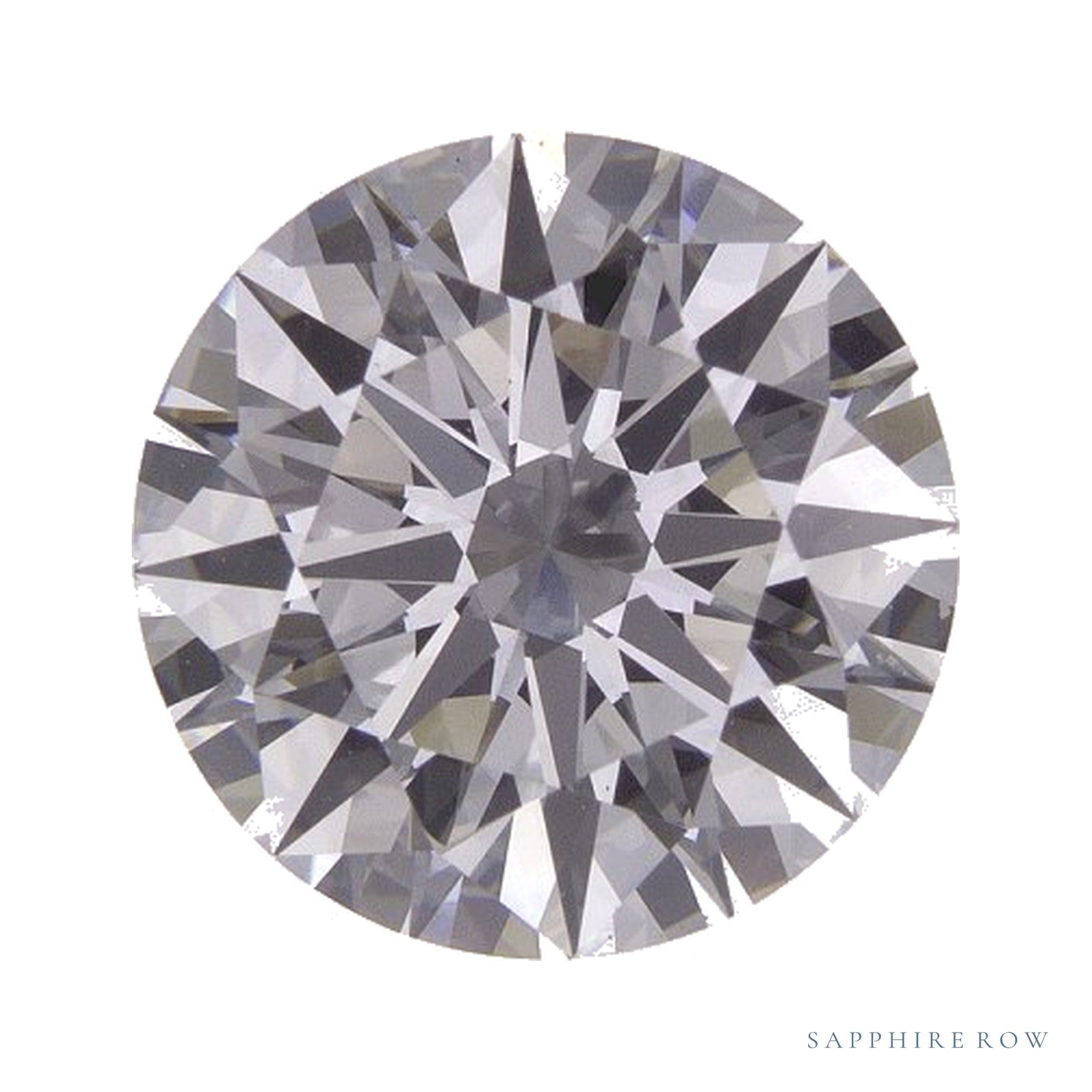 3.59 ct Lab-Grown Diamond – D VS1 – Round Cut – IGI Certified — Sapphire Row · cut4