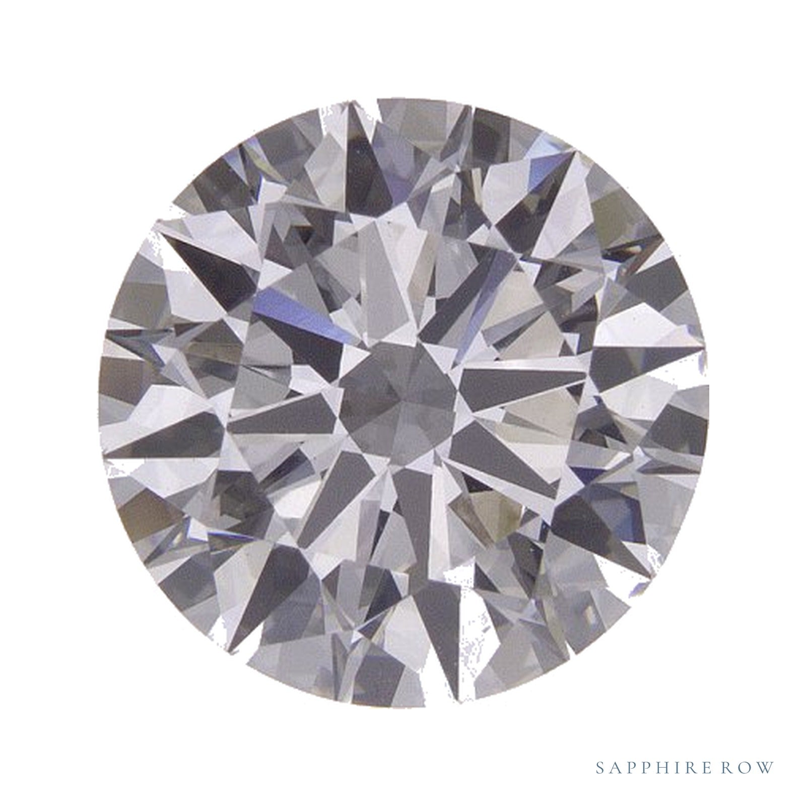 3.03 ct Lab-Grown Diamond – D VS1 – Round Cut – IGI Certified — Sapphire Row · cut4