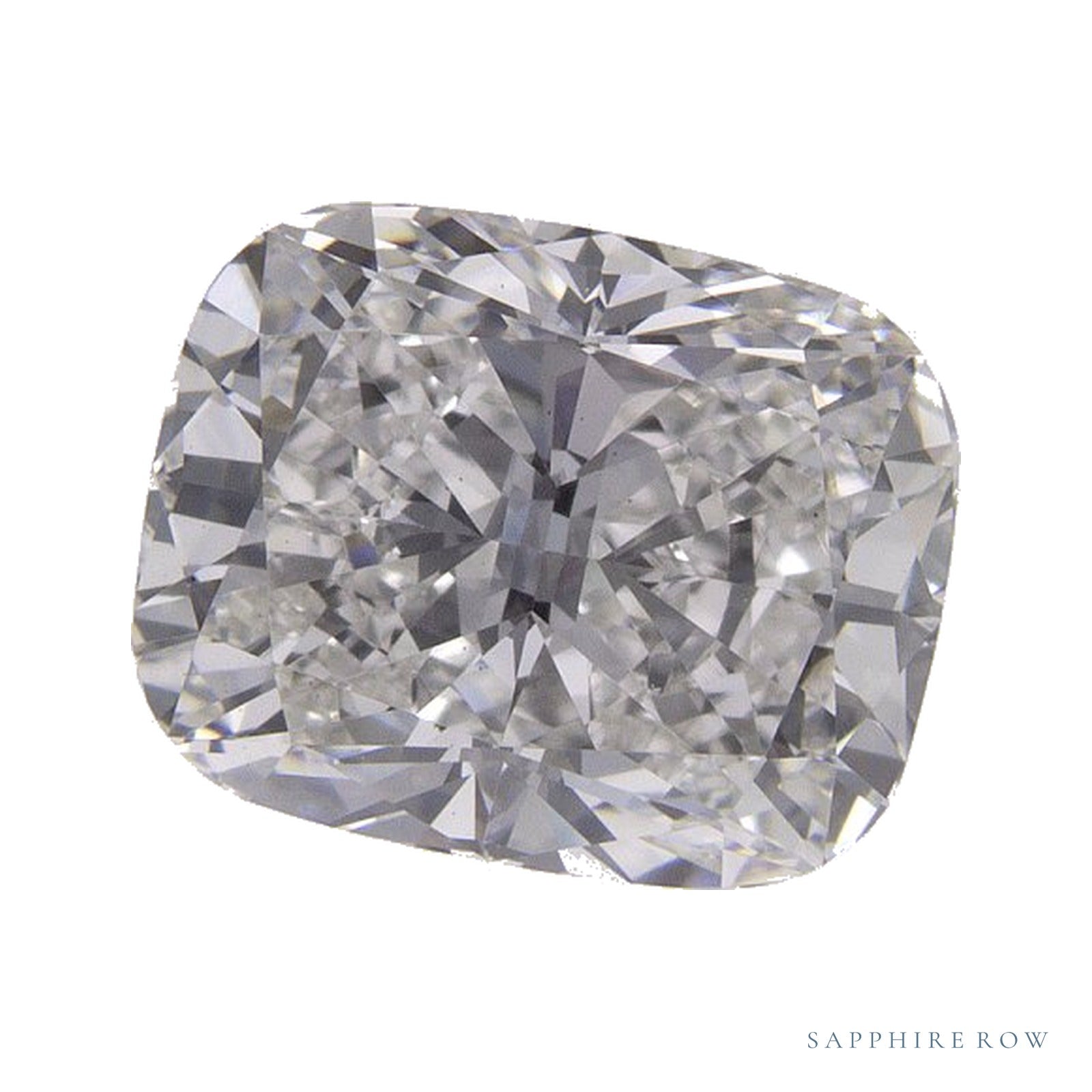 2.24 ct Lab-Grown Diamond – F VS1 – Elongated Cushion Cut – IGI Certified — Sapphire Row · cut4