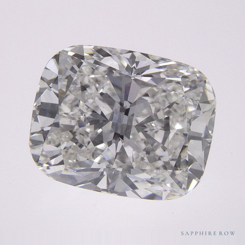2.24 ct Lab-Grown Diamond – F VS1 – Elongated Cushion Cut – IGI Certified — Sapphire Row · cut7