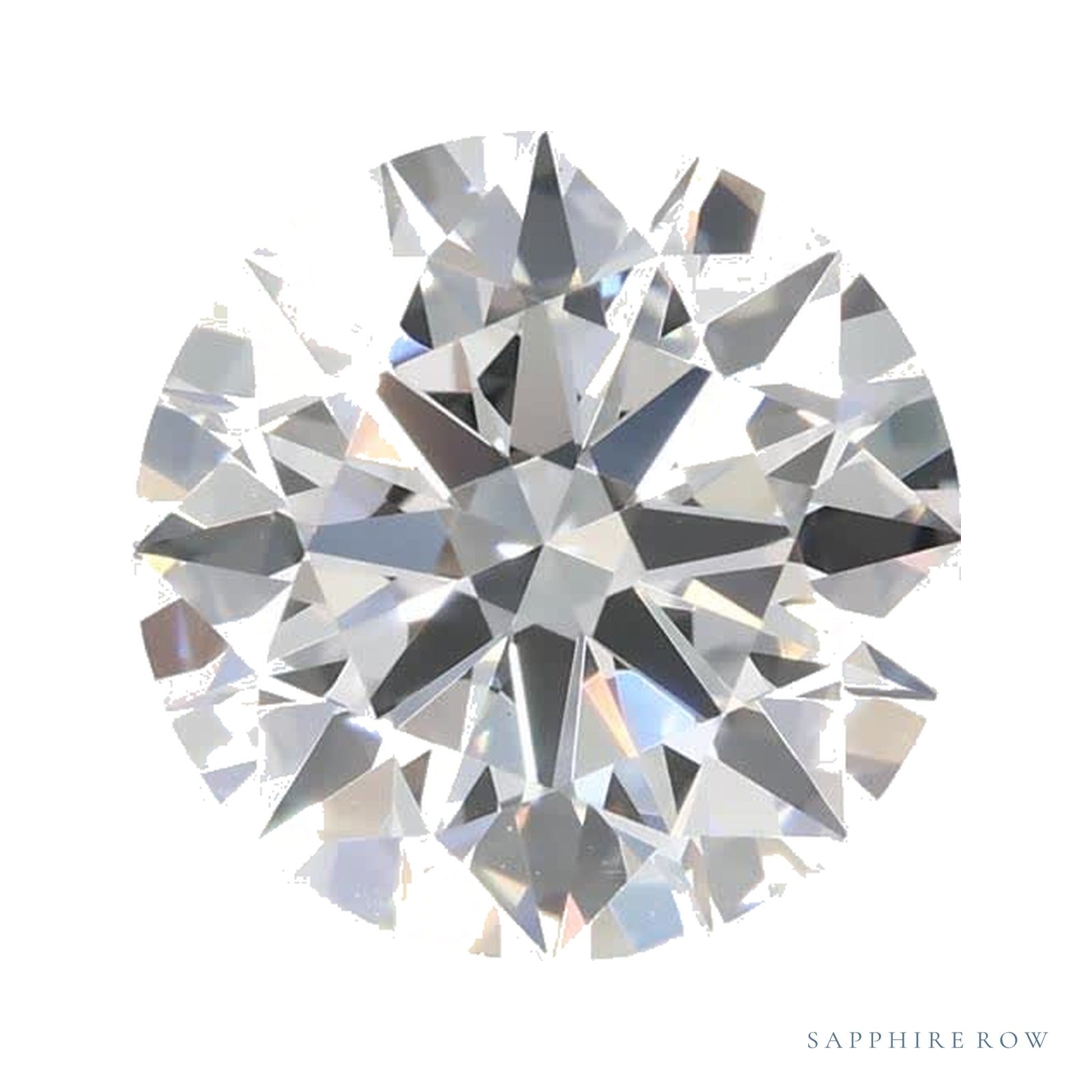 2.10 ct Lab-Grown Diamond – F VS2 – Round Cut – GCAL Certified — Sapphire Row · cut4
