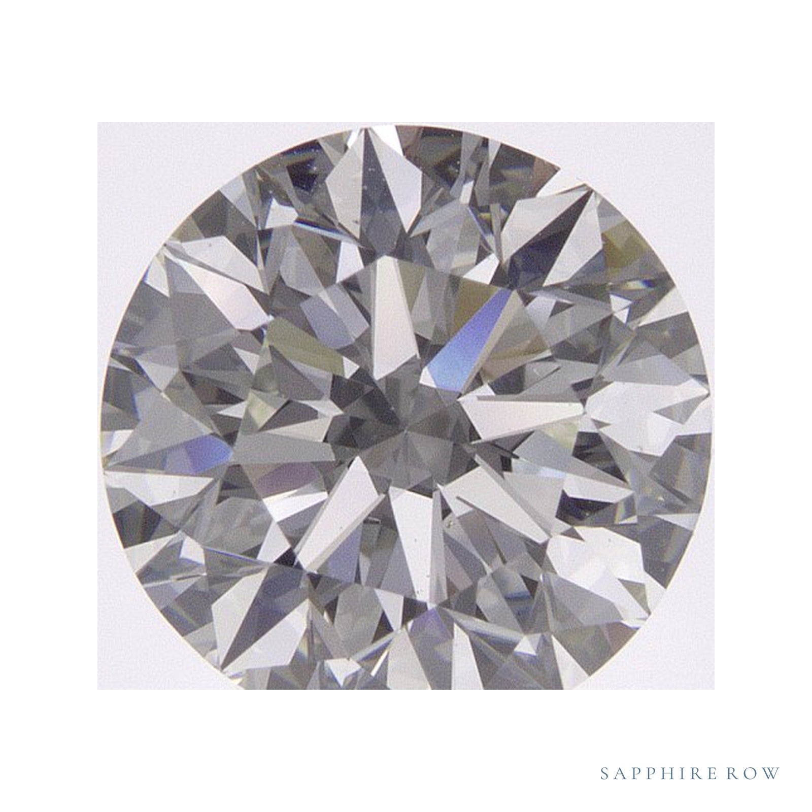 2.22 ct Natural Diamond – H VS1 – Round Cut – EGL USA Certified — Sapphire Row · cut4