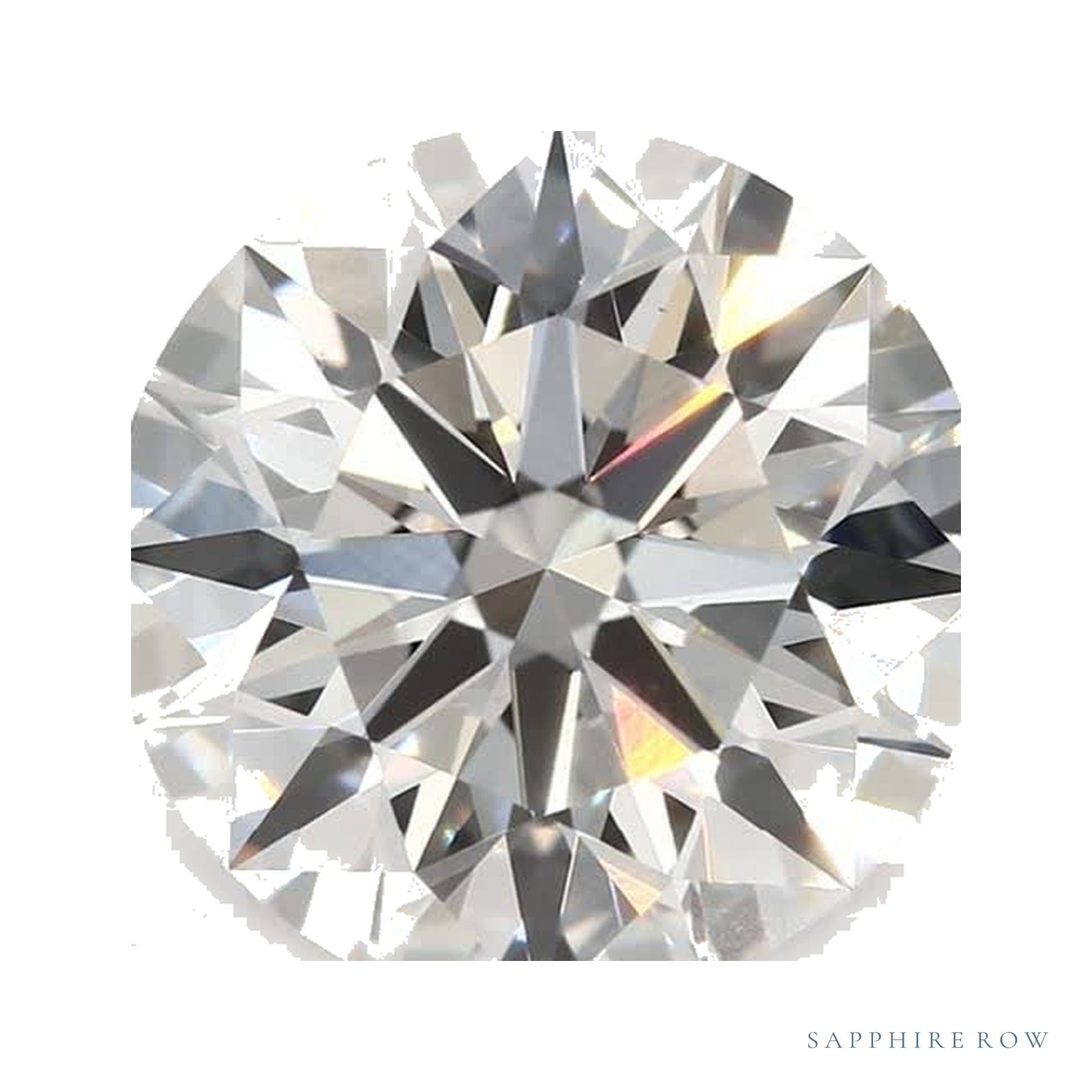 2.09 ct Lab-Grown Diamond – E VS1 – Round Cut – GCAL Certified — Sapphire Row · cut4